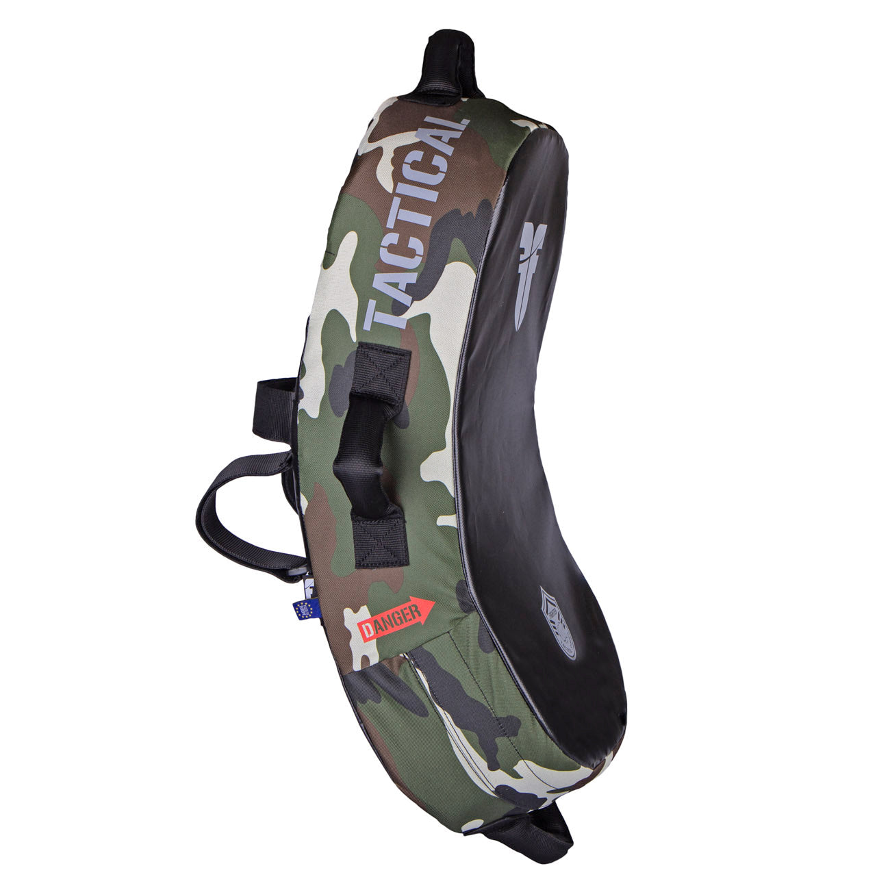 Bouclier de frappe de combat - MULTI GRIP - Série tactique - noir/camouflage, FKSH-14