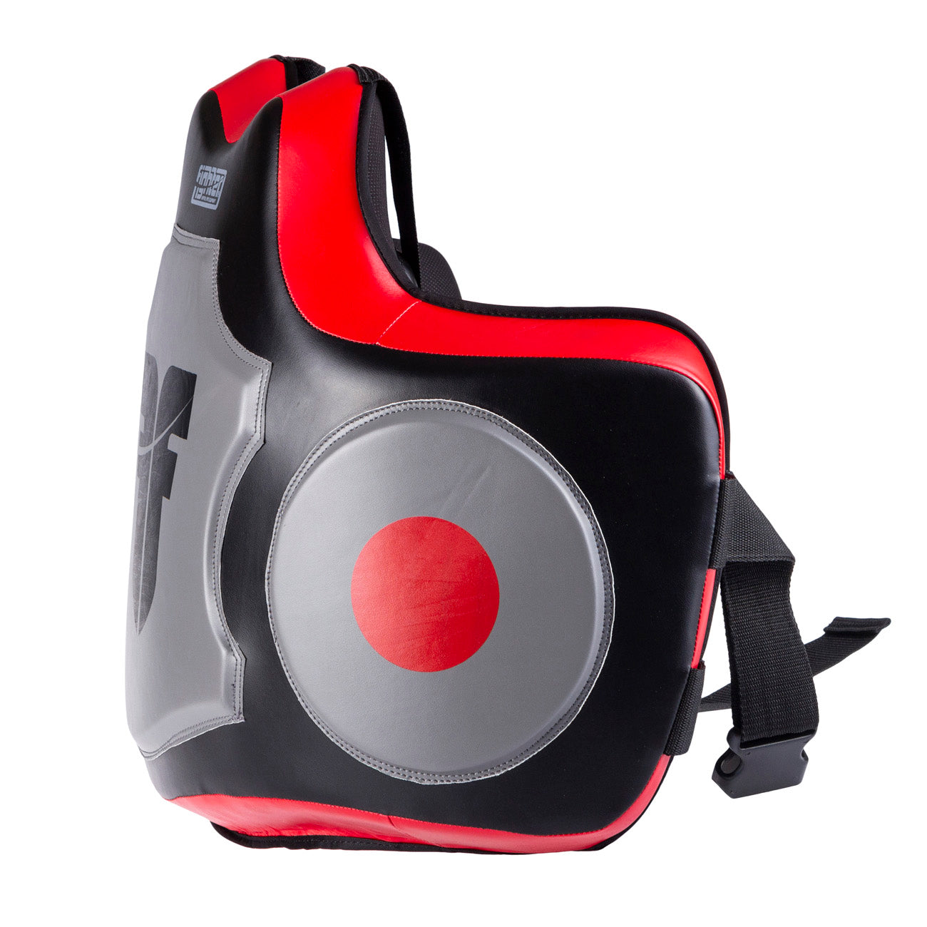 Coussin ventral Fighter Target noir/rouge - FBP-011