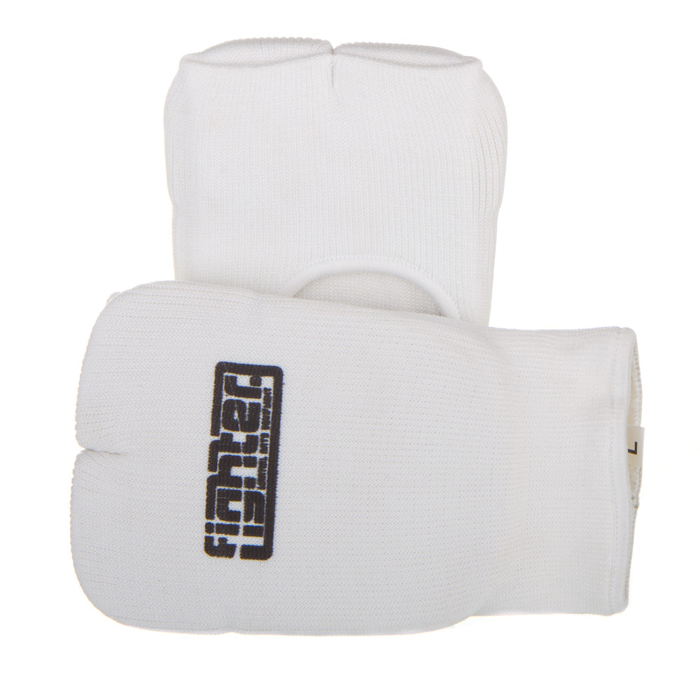 Protège-mains de karaté Fighter Basic blanc - JE1493