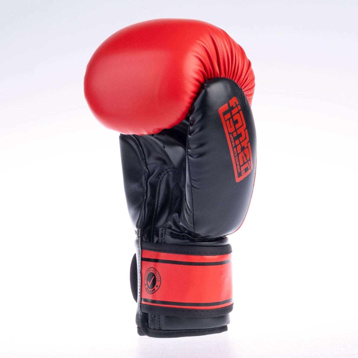 Gants Fighter Basic rouge/noir - 1376APU-OTL-0302 - Fighter Sport