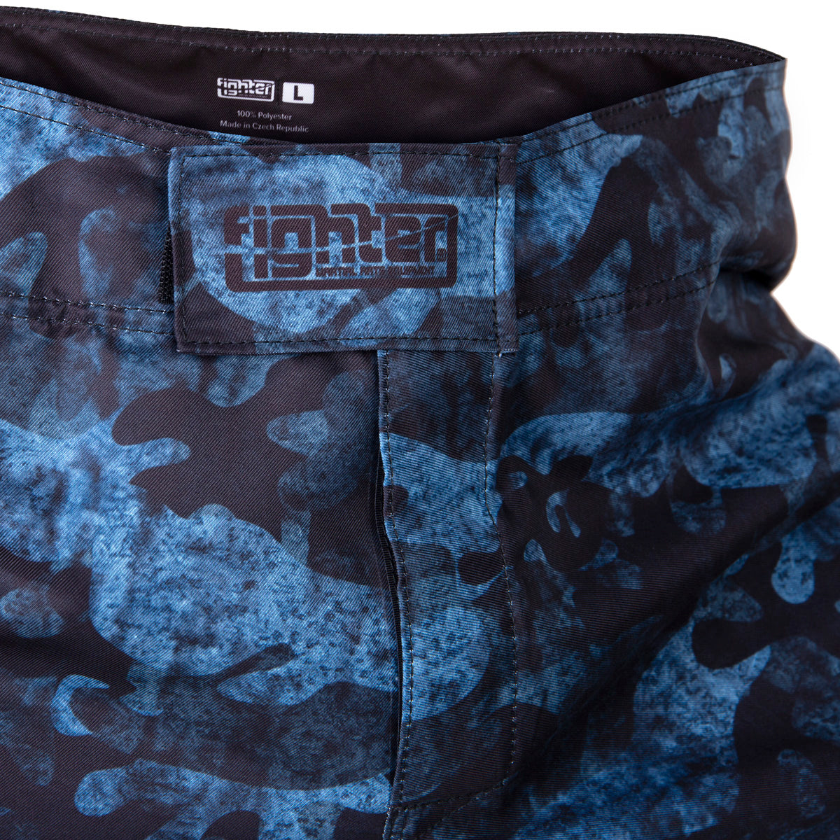 Short de combat MMA Urban Camo bleu - FSHM-11