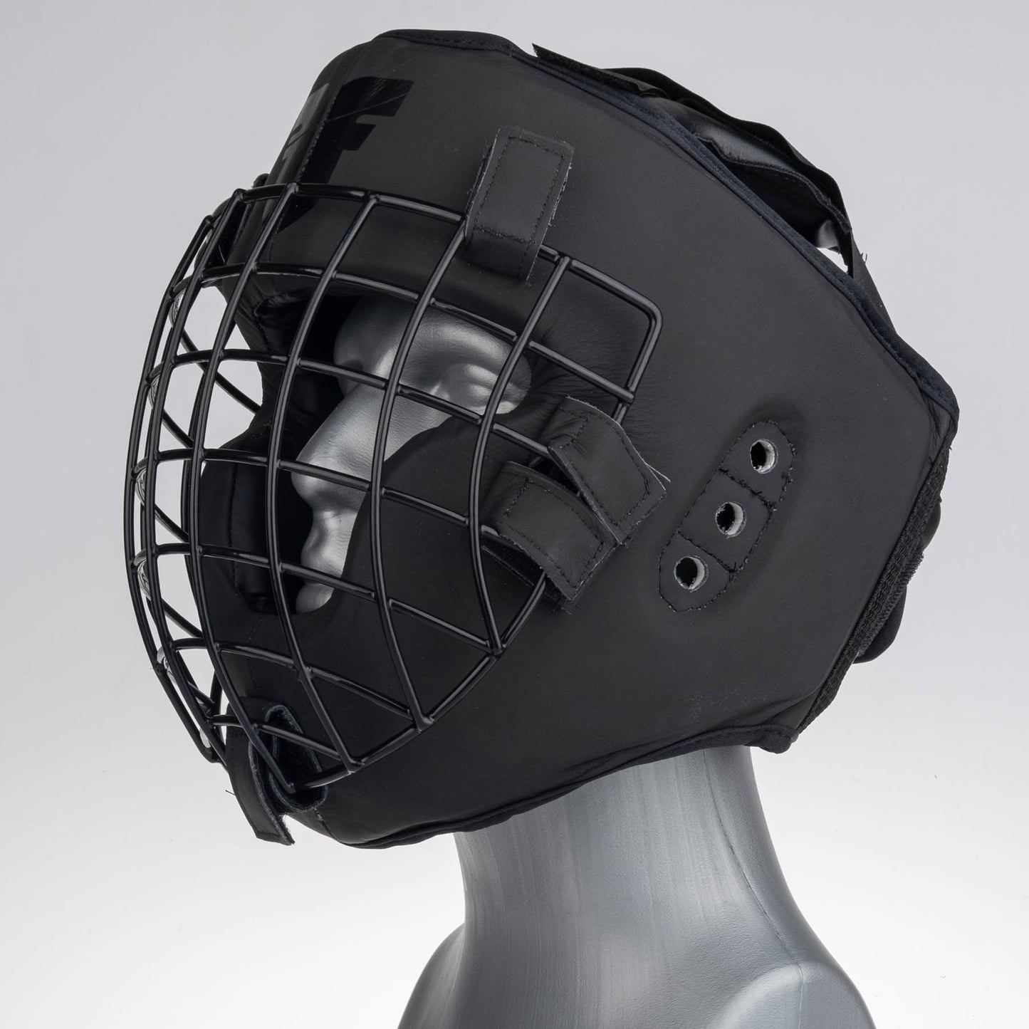 Casque antichoc Fighter noir mat - JE999-BLK