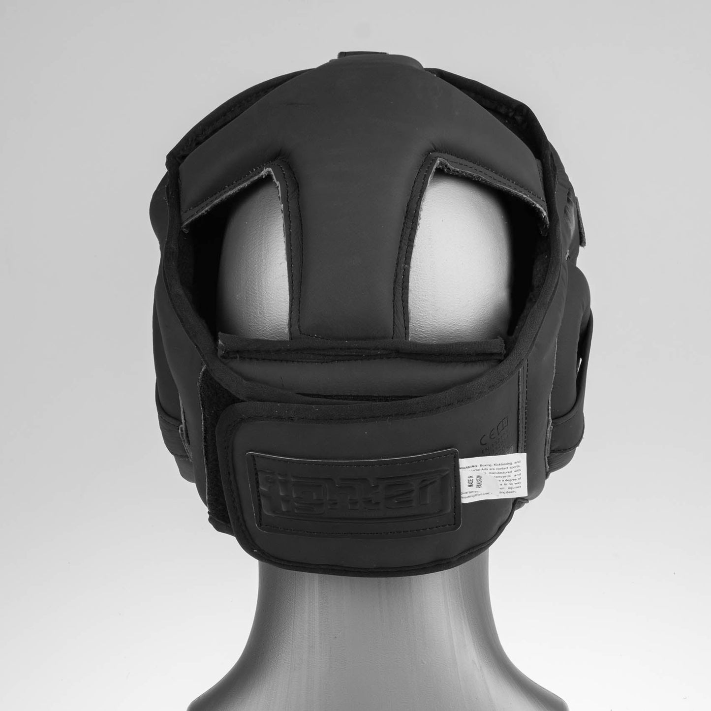 Casque de protection Fighter Combat libre noir - JE-1421-BLK/GR