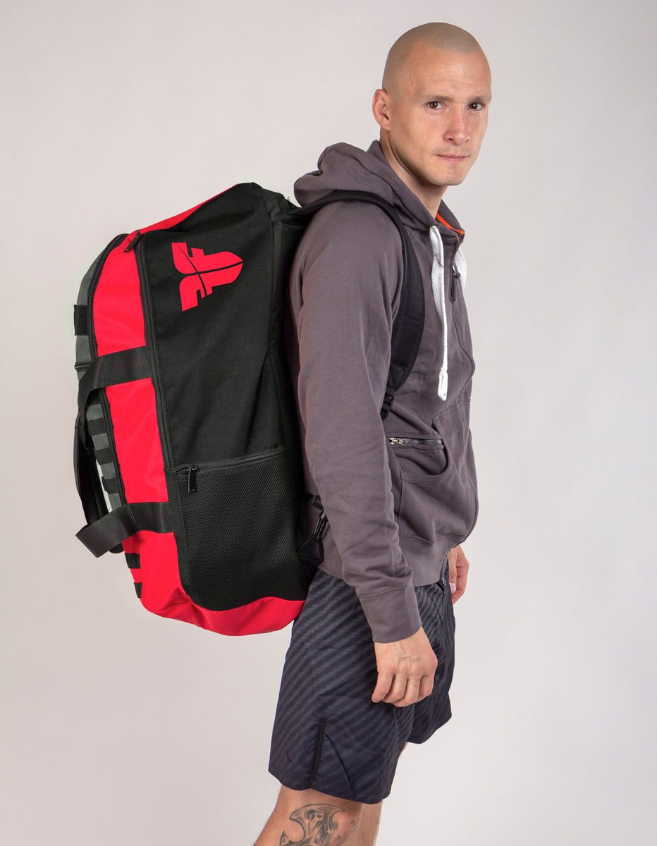 Sac de sport Fighter LINE XL - rouge/gris/noir, FTBP-01