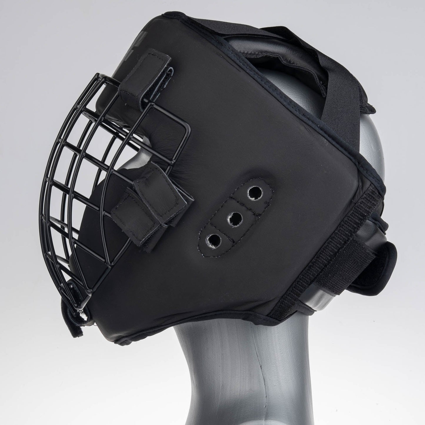 Casque antichoc Fighter noir mat - JE999-BLK