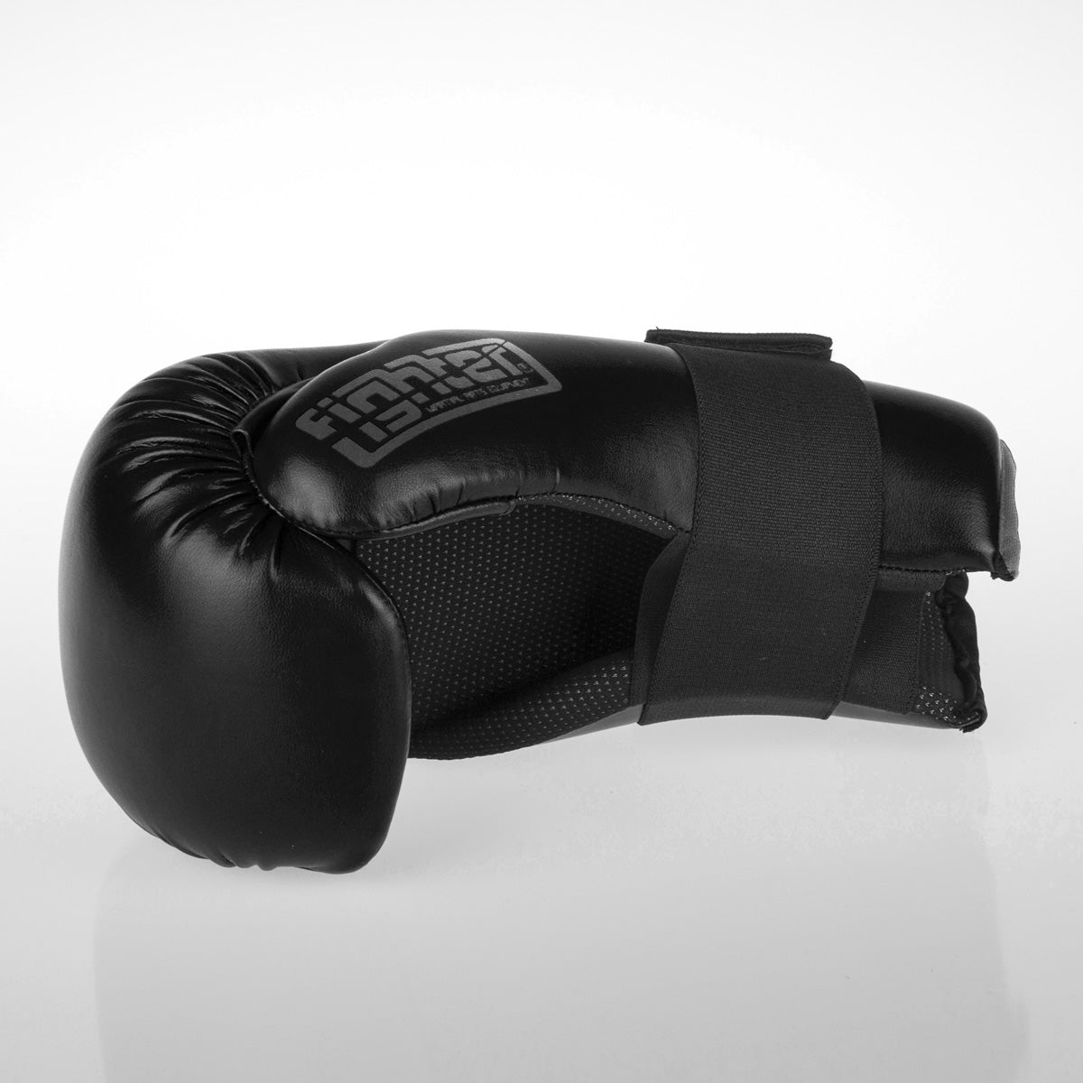 Gant Fighter Open Gloves Strap noir - FOG-001B