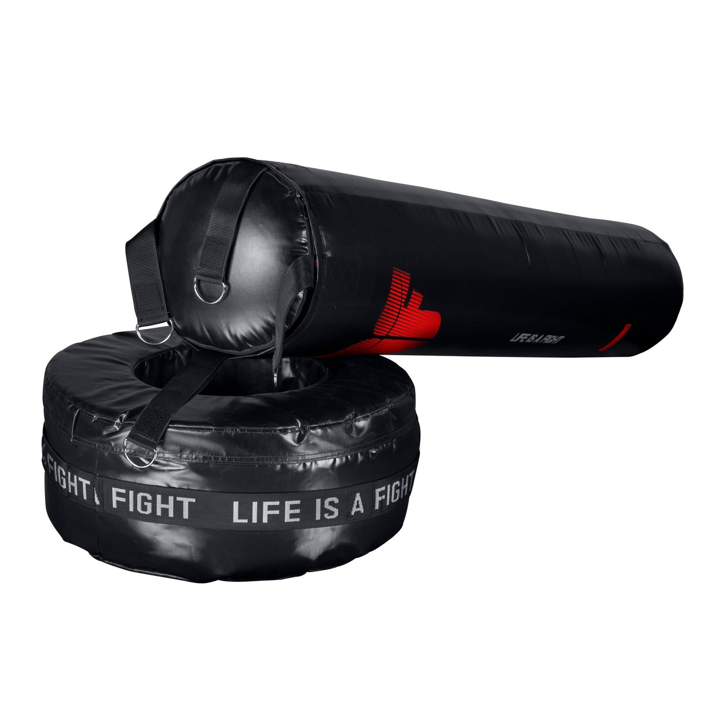 Sac de boxe autoportant Fighter 3 en 1 rouge/noir - FFSB31-02