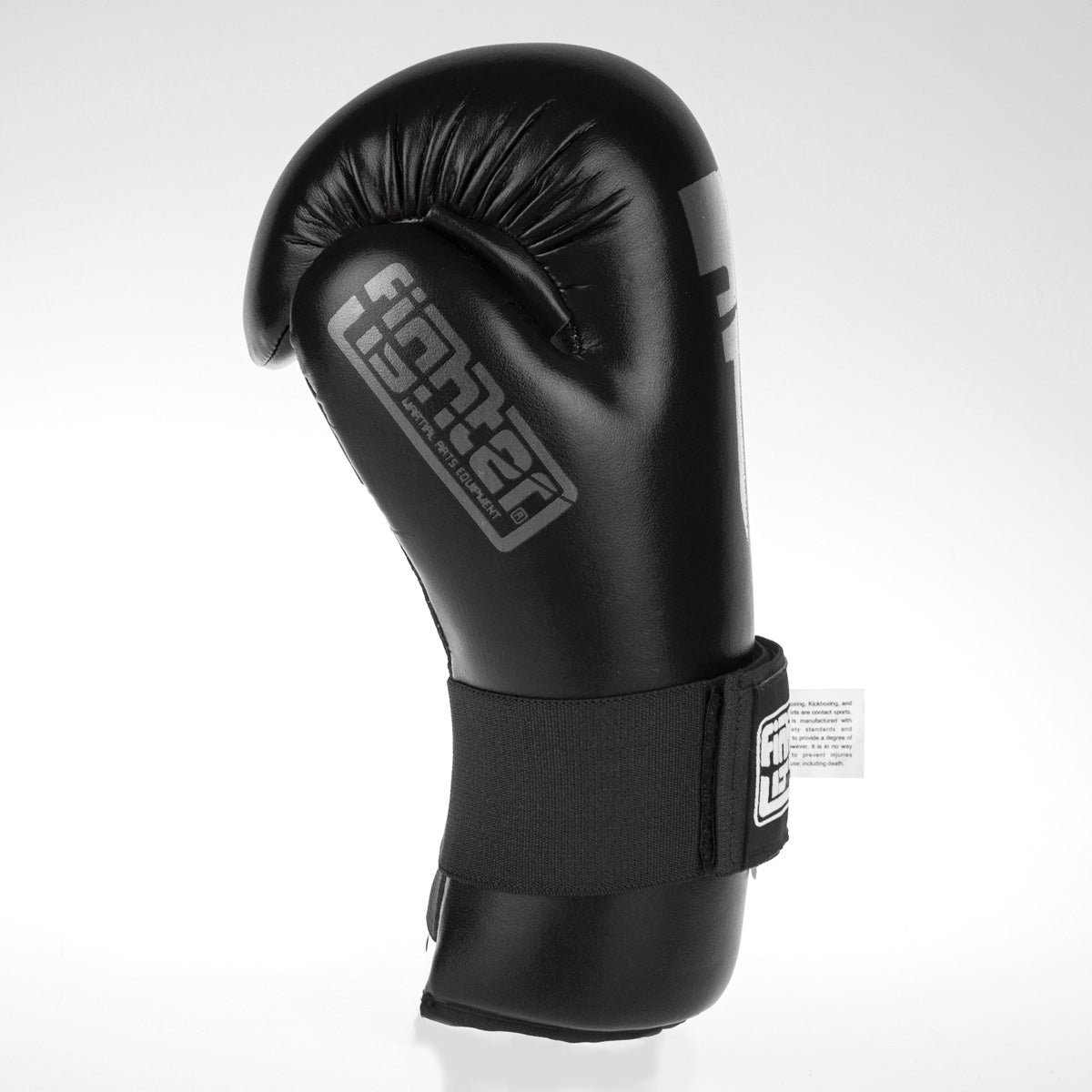 Gant Fighter Open Gloves Strap noir - FOG-001B