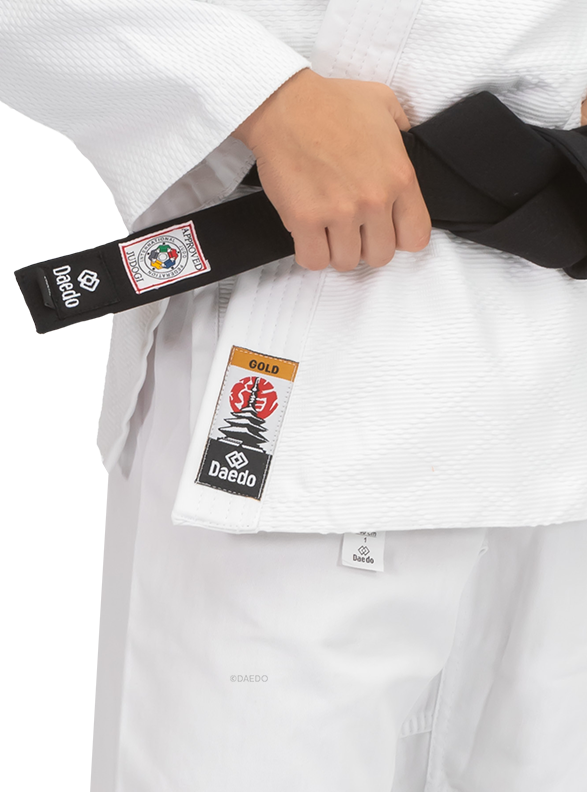 Judogi "GOLD" Blanc