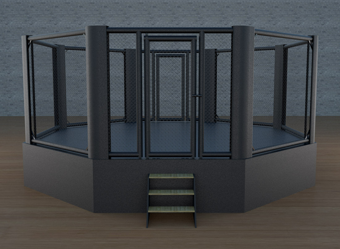 Cage de compétition MMA - comme illustré, 6 V, 7 V