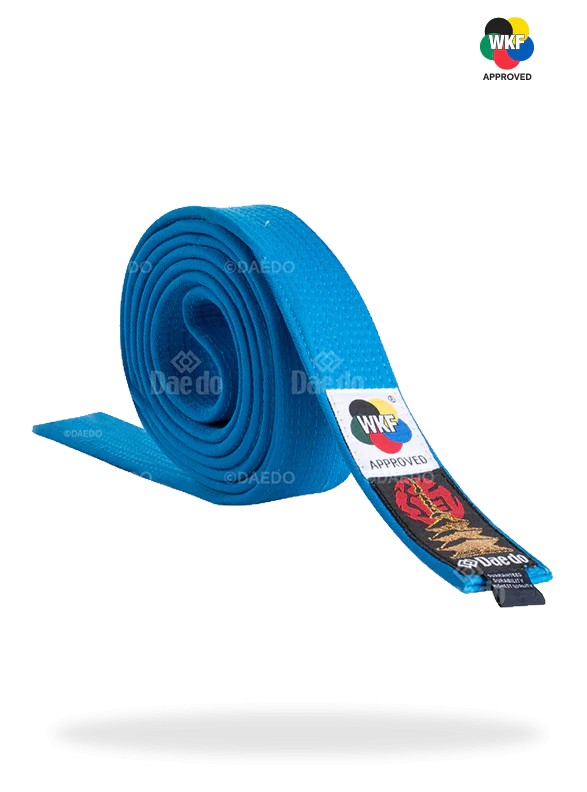 CEINTURE ADULTE WKF HAUT DE GAMME 285 BLEU