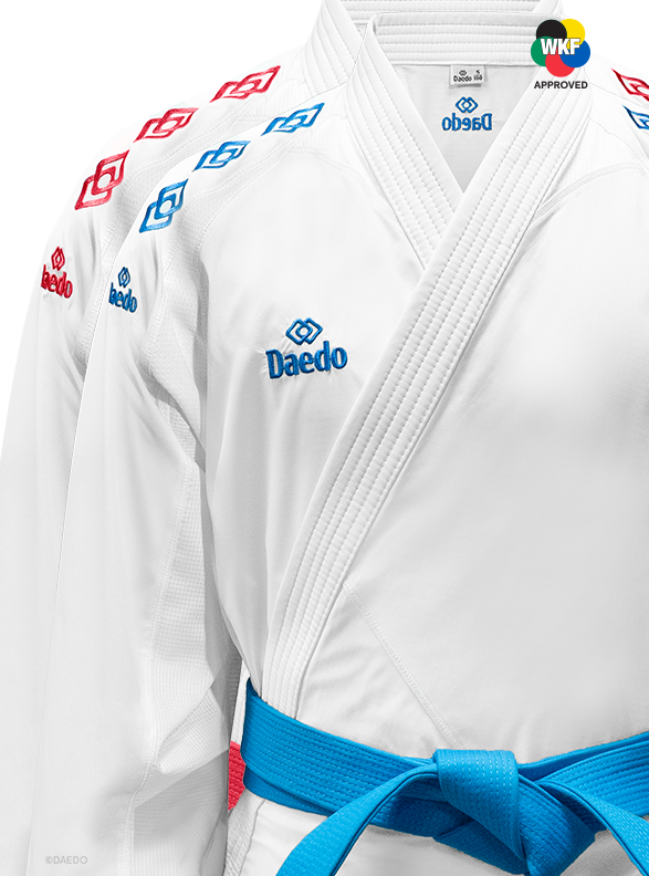 Karategi / Kimono Haute Qualité Compétition Kumite "Light Pro", 2 vestes, 1 pantalon