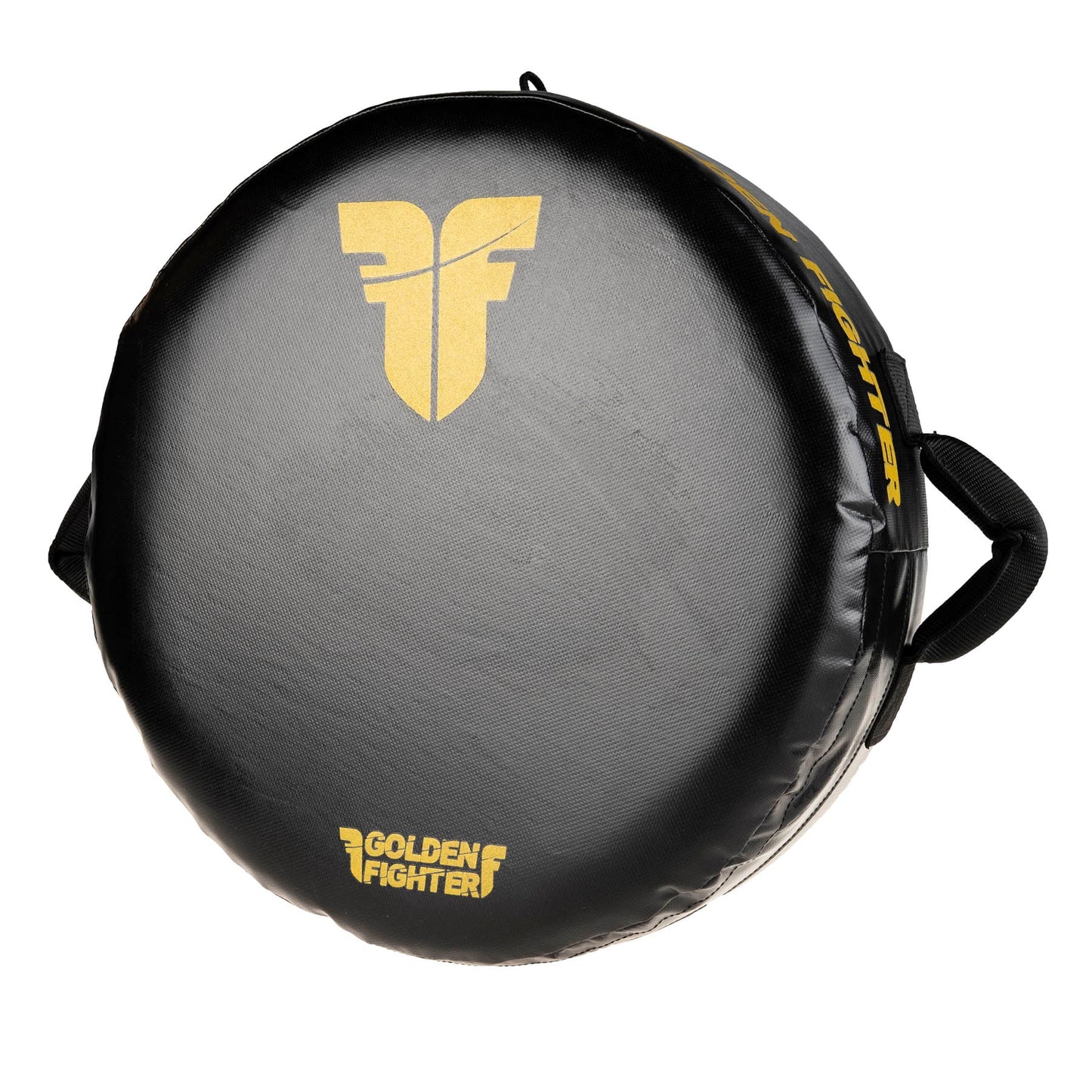 Bouclier rond Fighter Round Shield noir/doré - FKSH-20
