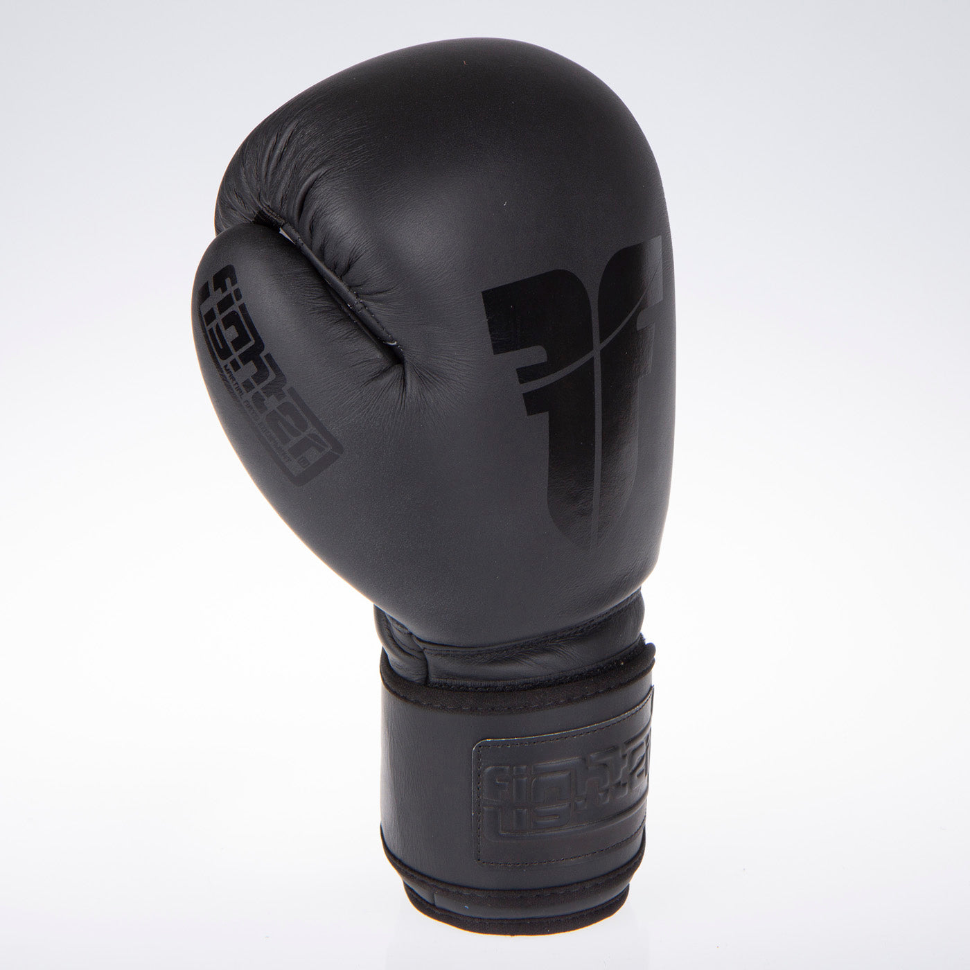Gants de boxe Fighter SPLIT noir mat - FBG-001B