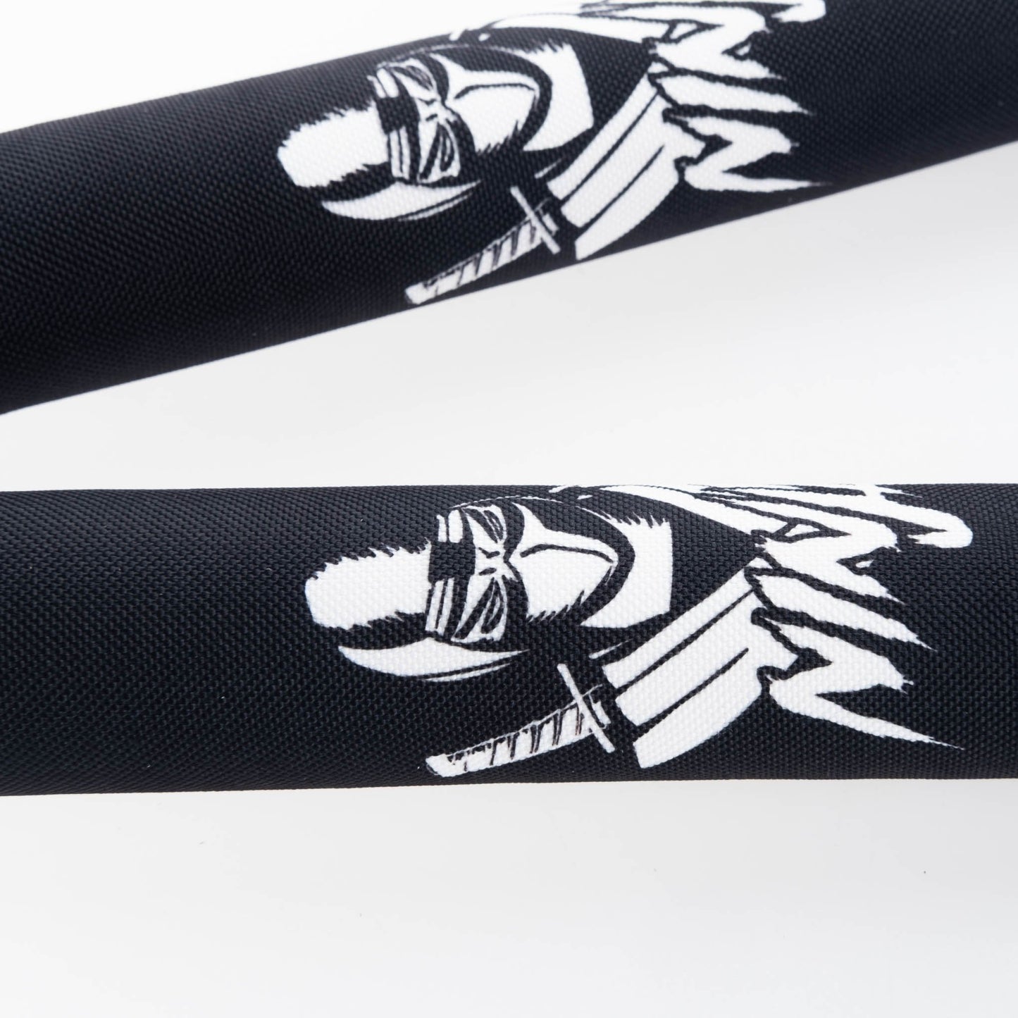 Nunchaku souple Fighter - Ninja - noir/blanc