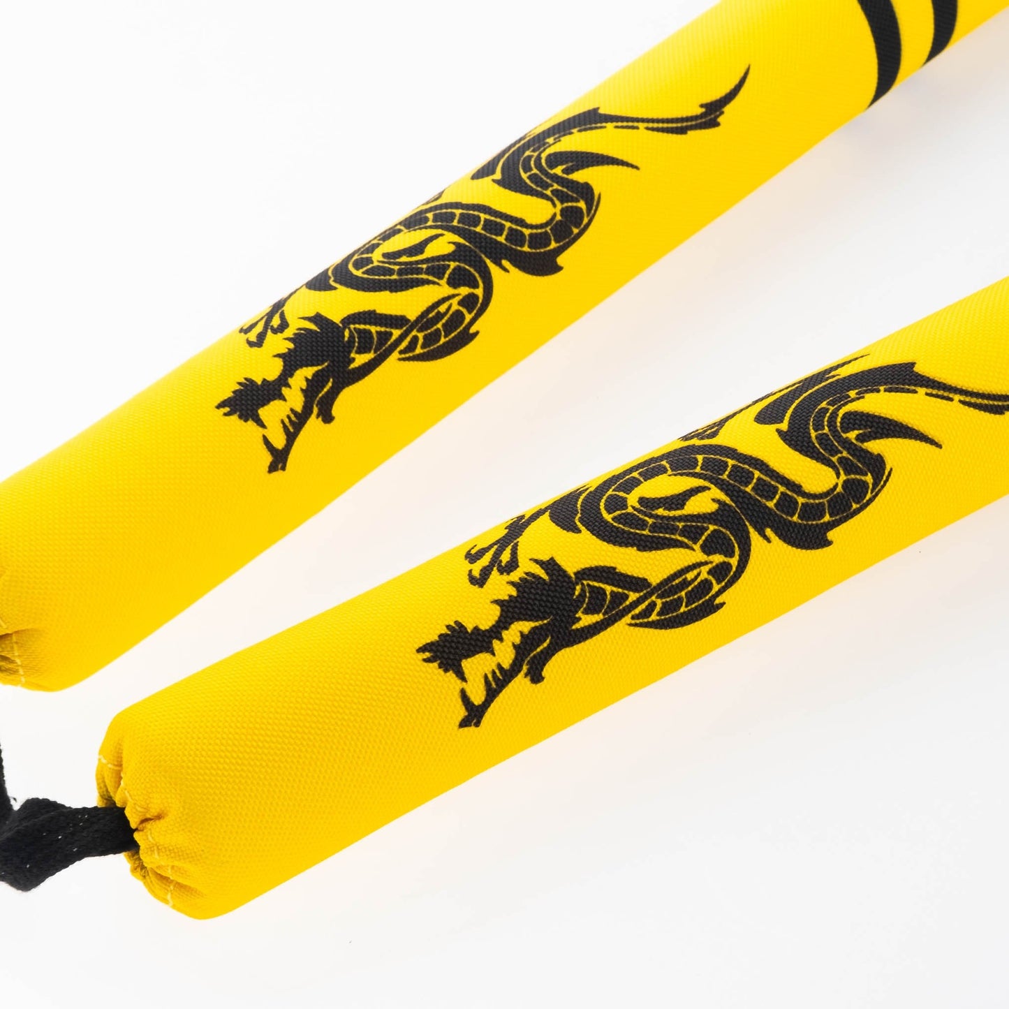 Nunchaku souple de combat - Dragon - jaune