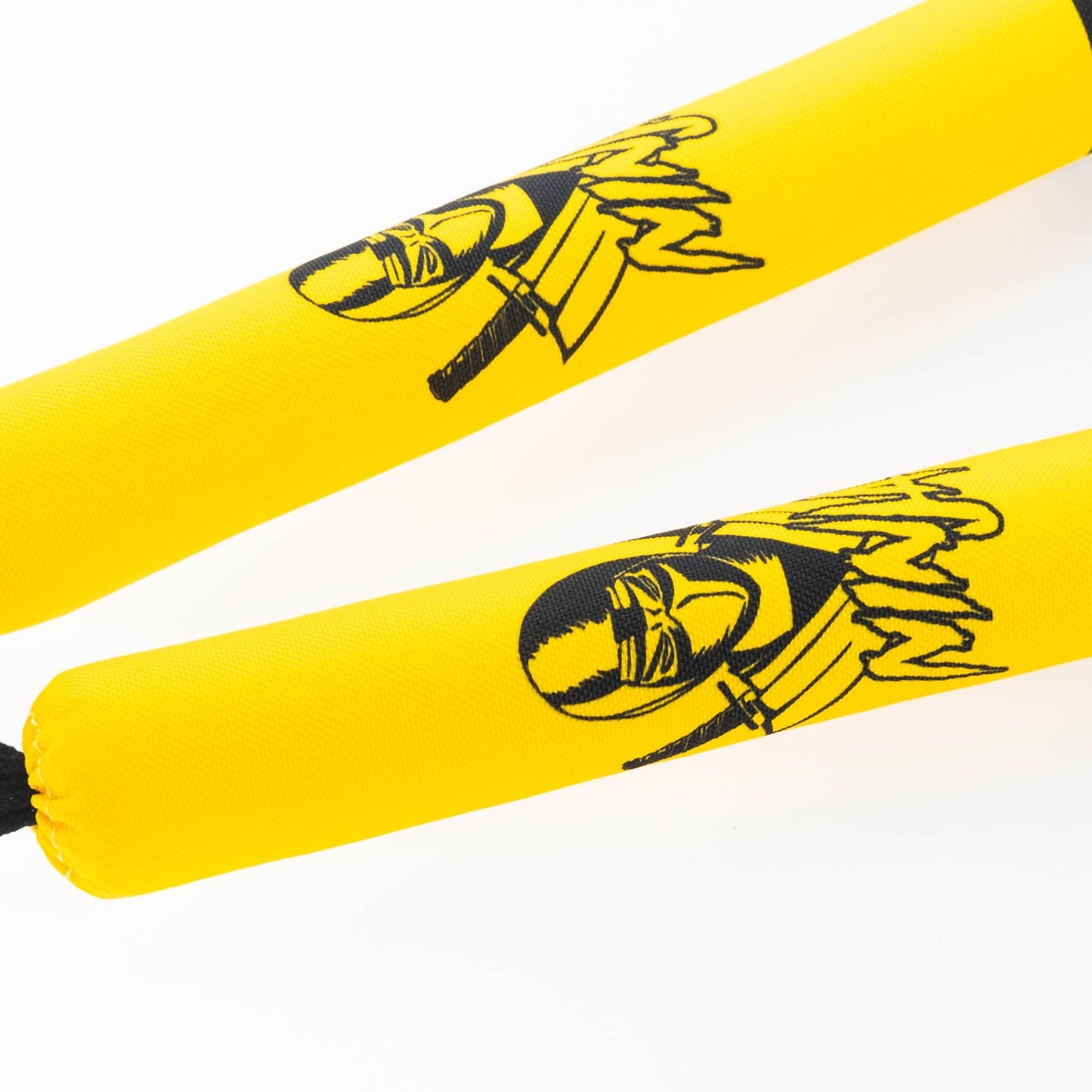 Nunchaku souple de combat - Ninja - jaune