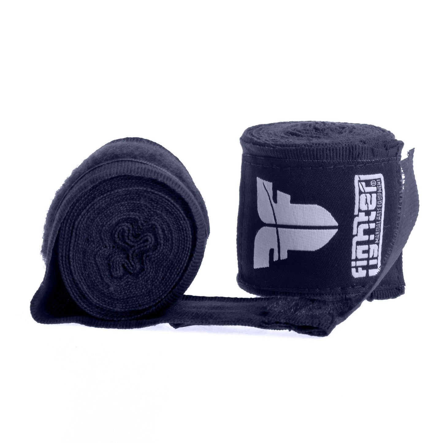 Bandages semi-élastiques Fighter noirs- FHW-3030-02