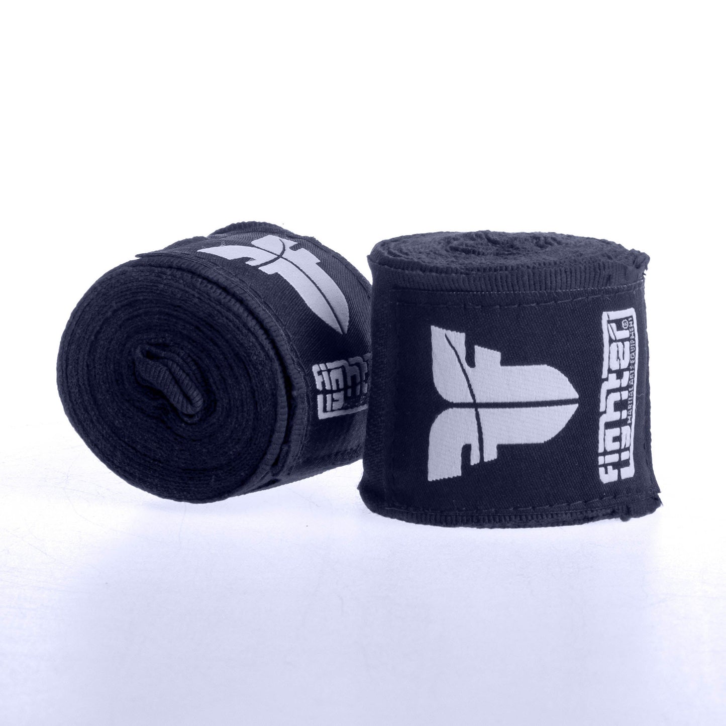 Bandages semi-élastiques Fighter noirs- FHW-3030-02