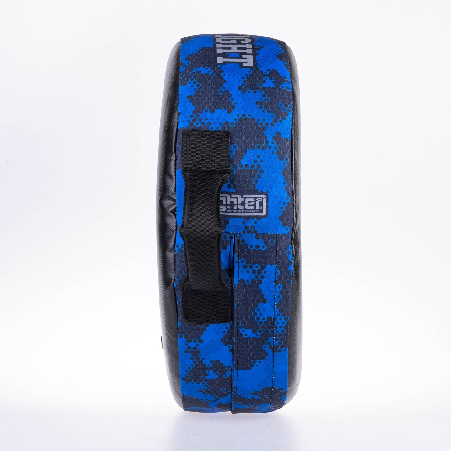 Bouclier rond Fighter "La vie est un combat" Camouflage bleu - FKSH-35