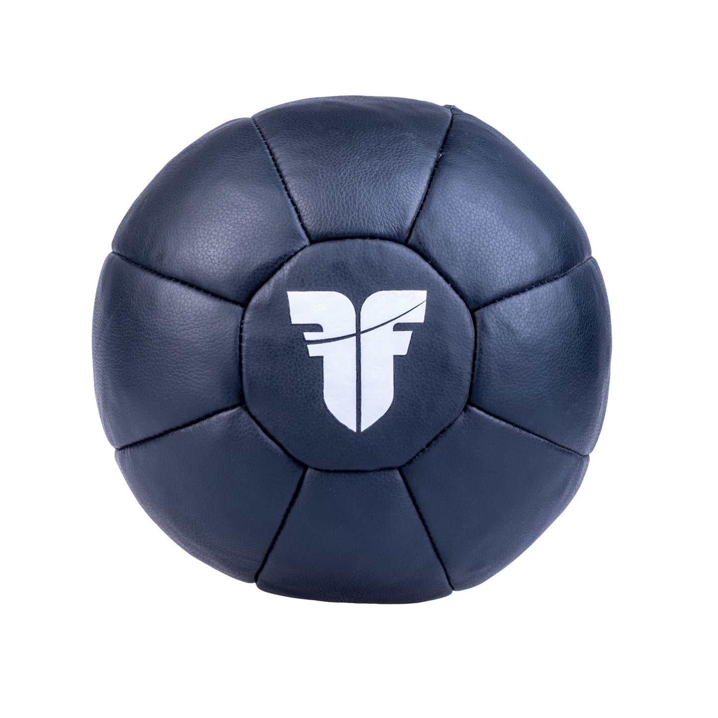 Ballon de médecine Fighter en cuir noir -FMDCB-02