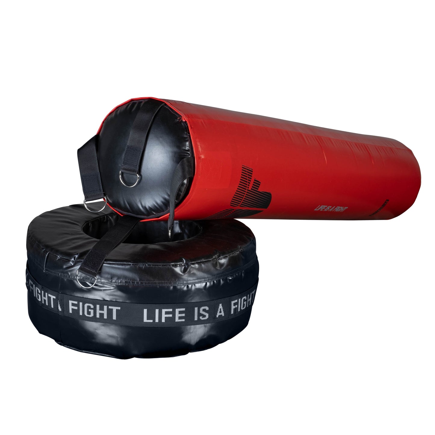 Sac de boxe autoportant Fighter 3 en 1 rouge - FFSB31-01