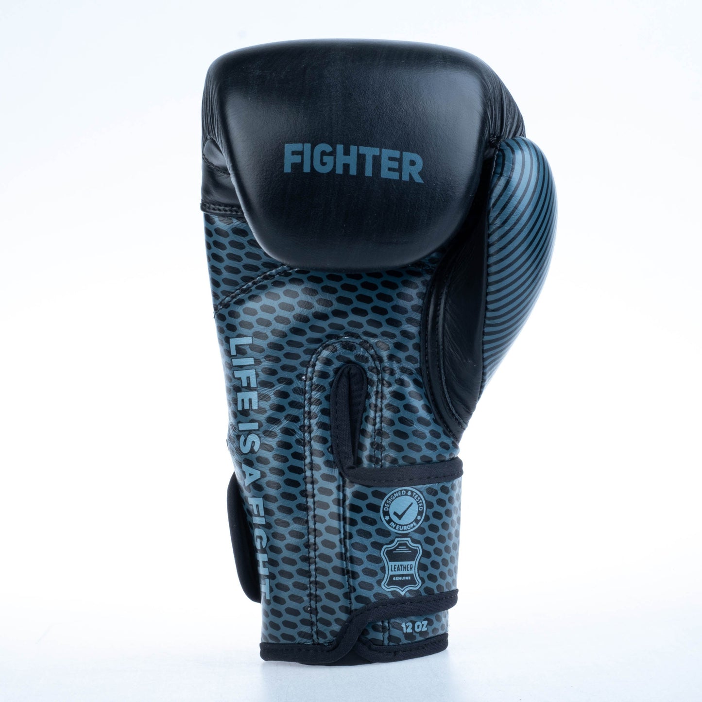 Gants de boxe Fighter Training - Noir, FBG-TRN-002 - Fighter Sport