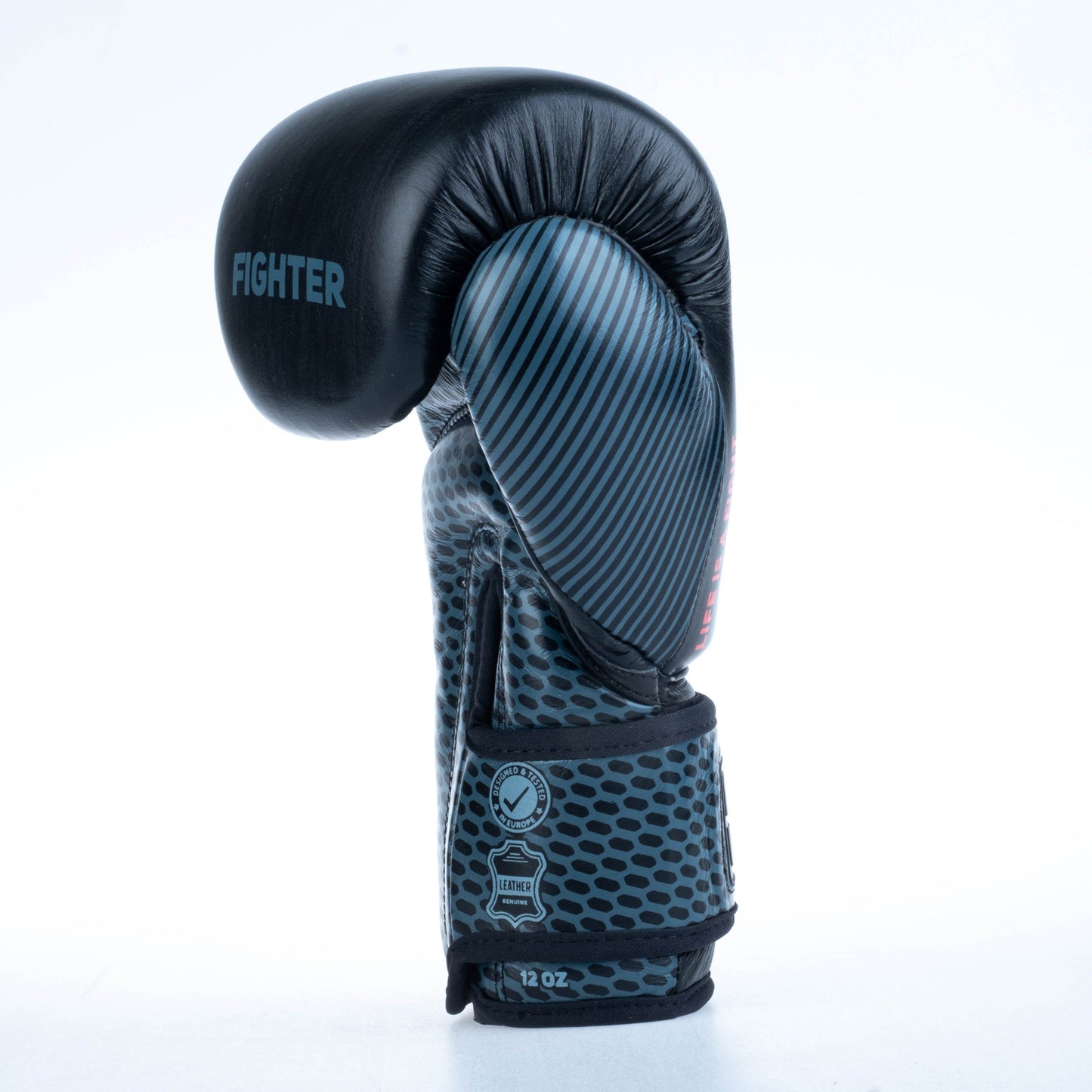 Gants de boxe Fighter Training - Noir, FBG-TRN-002 - Fighter Sport