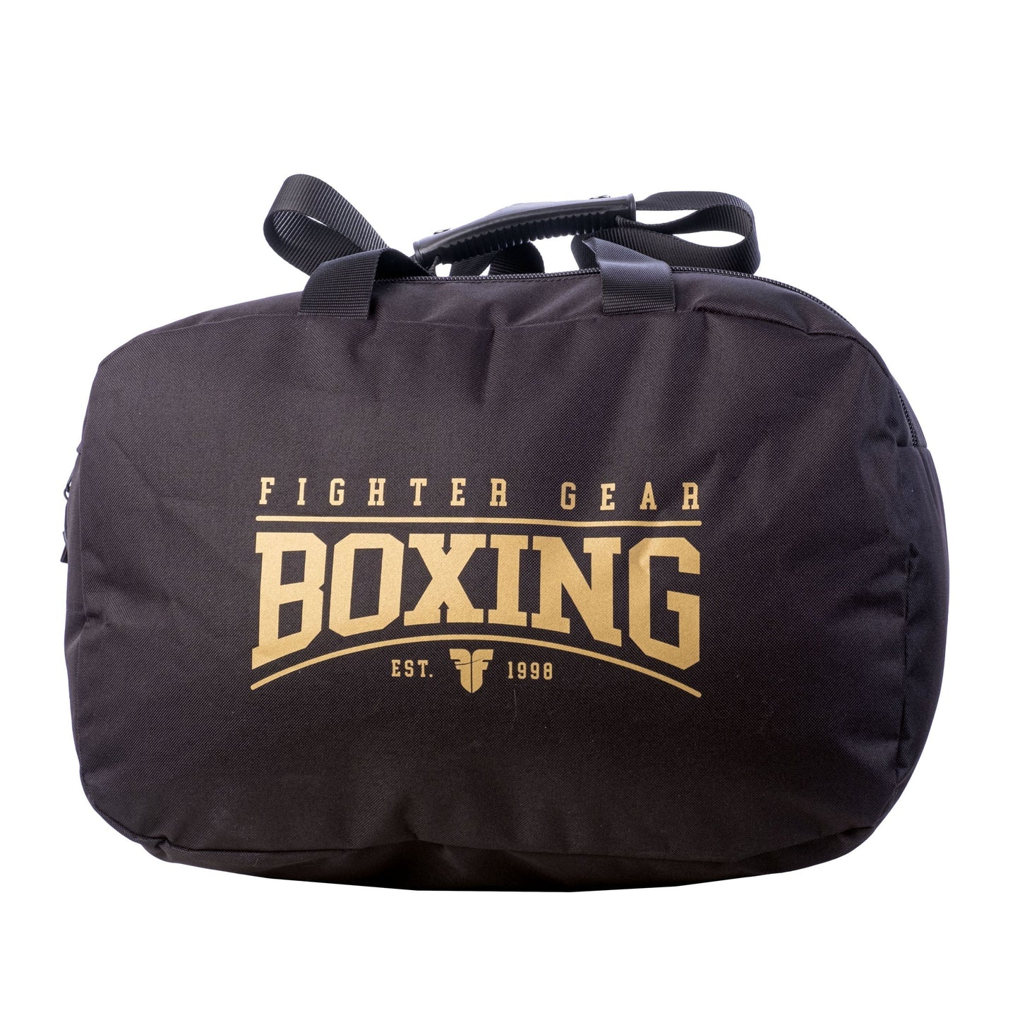 Sac de sport de boxe Fighter noir/or - FBXBG-01
