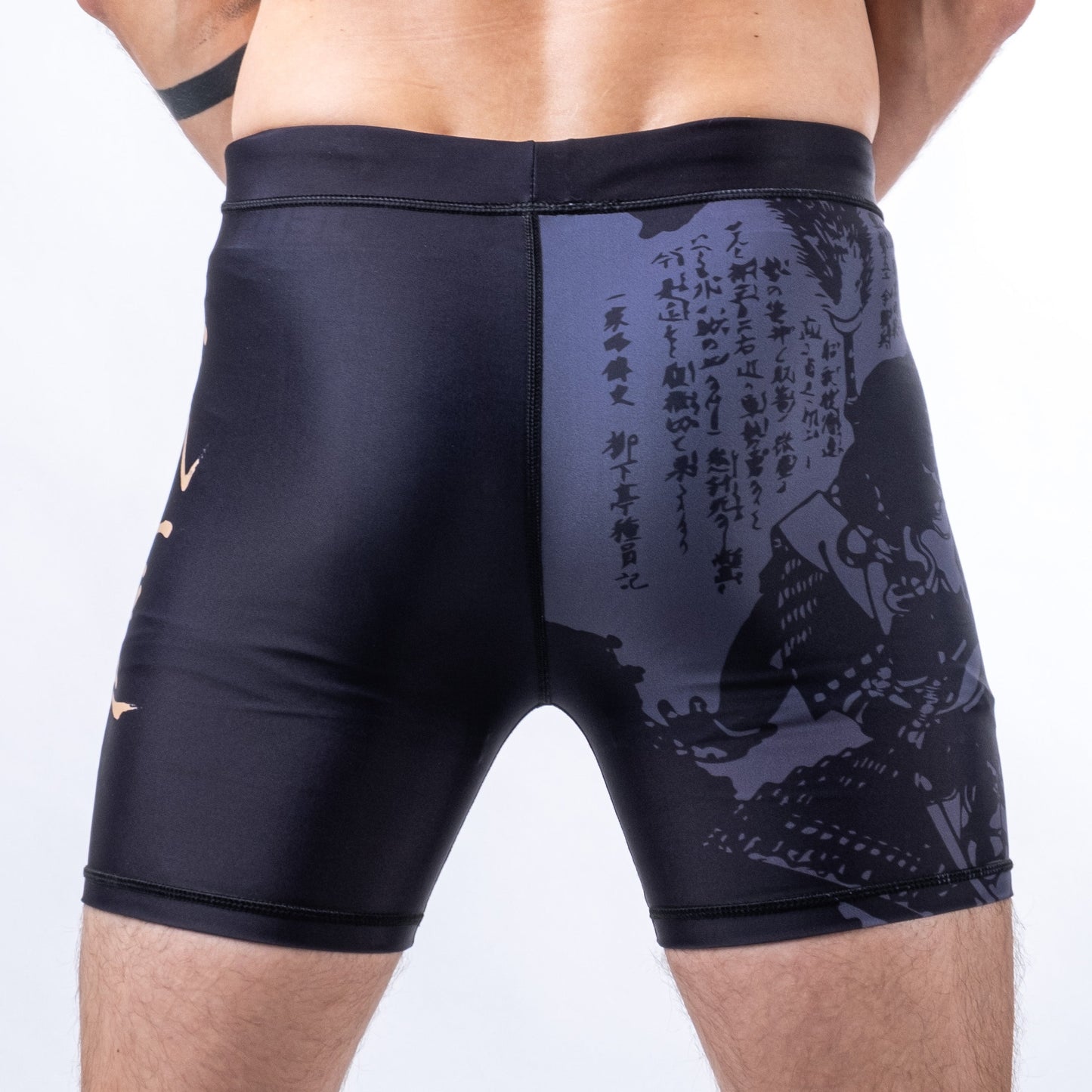 Short de compression MMA Fighter Samura,i noir/or - FCSM-01-SAM