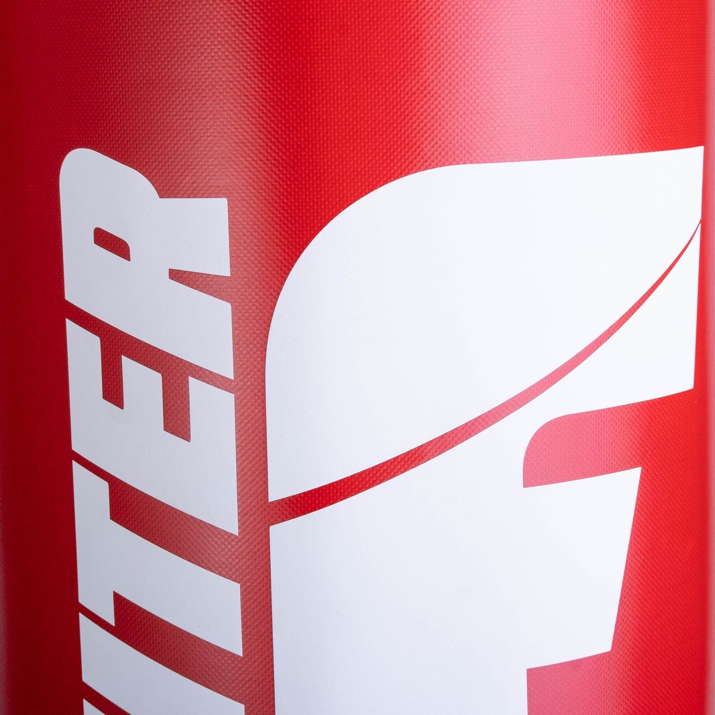Sac de boxe autoportant Fighter YOUNG - rouge/blanc