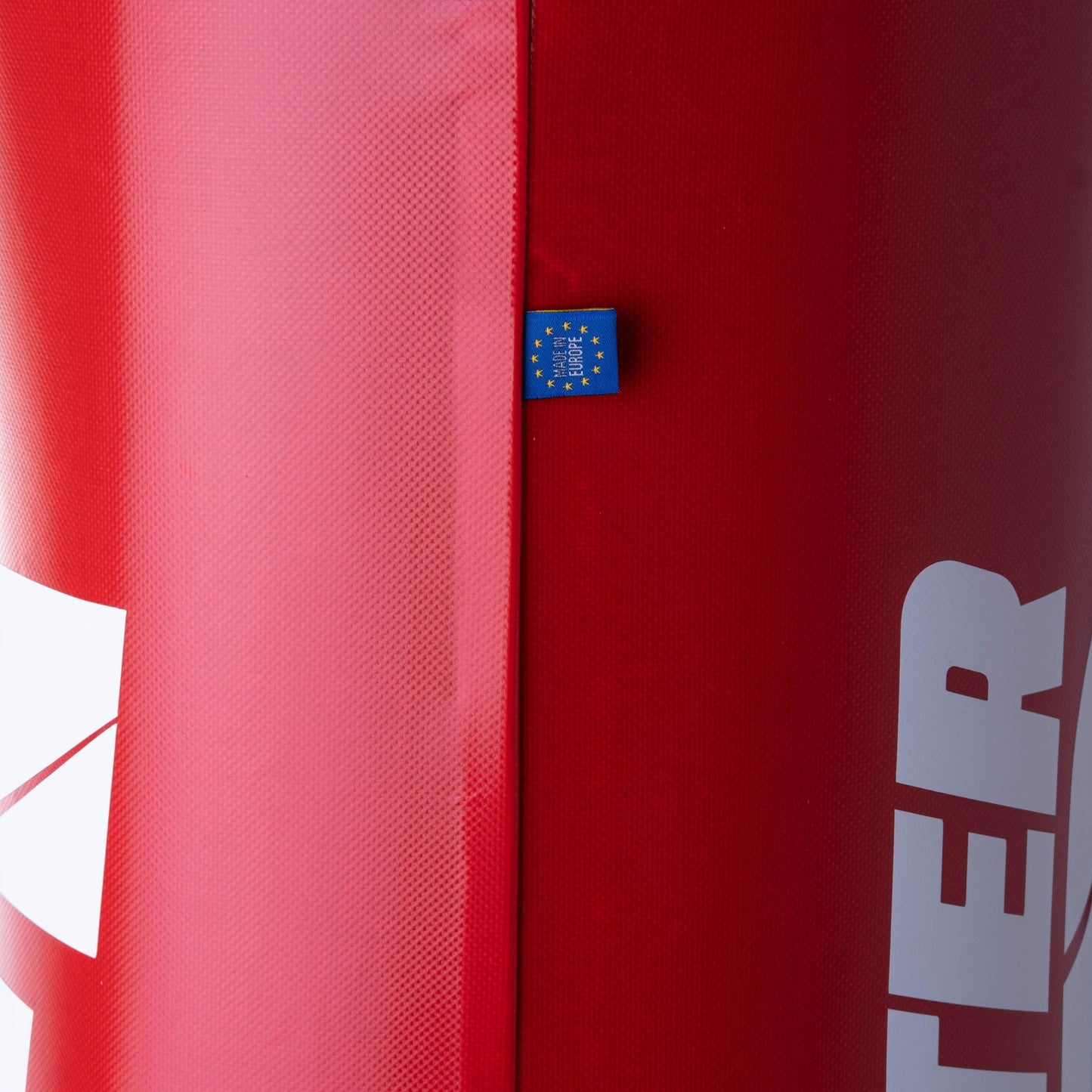 Sac de boxe autoportant Fighter YOUNG - rouge/blanc