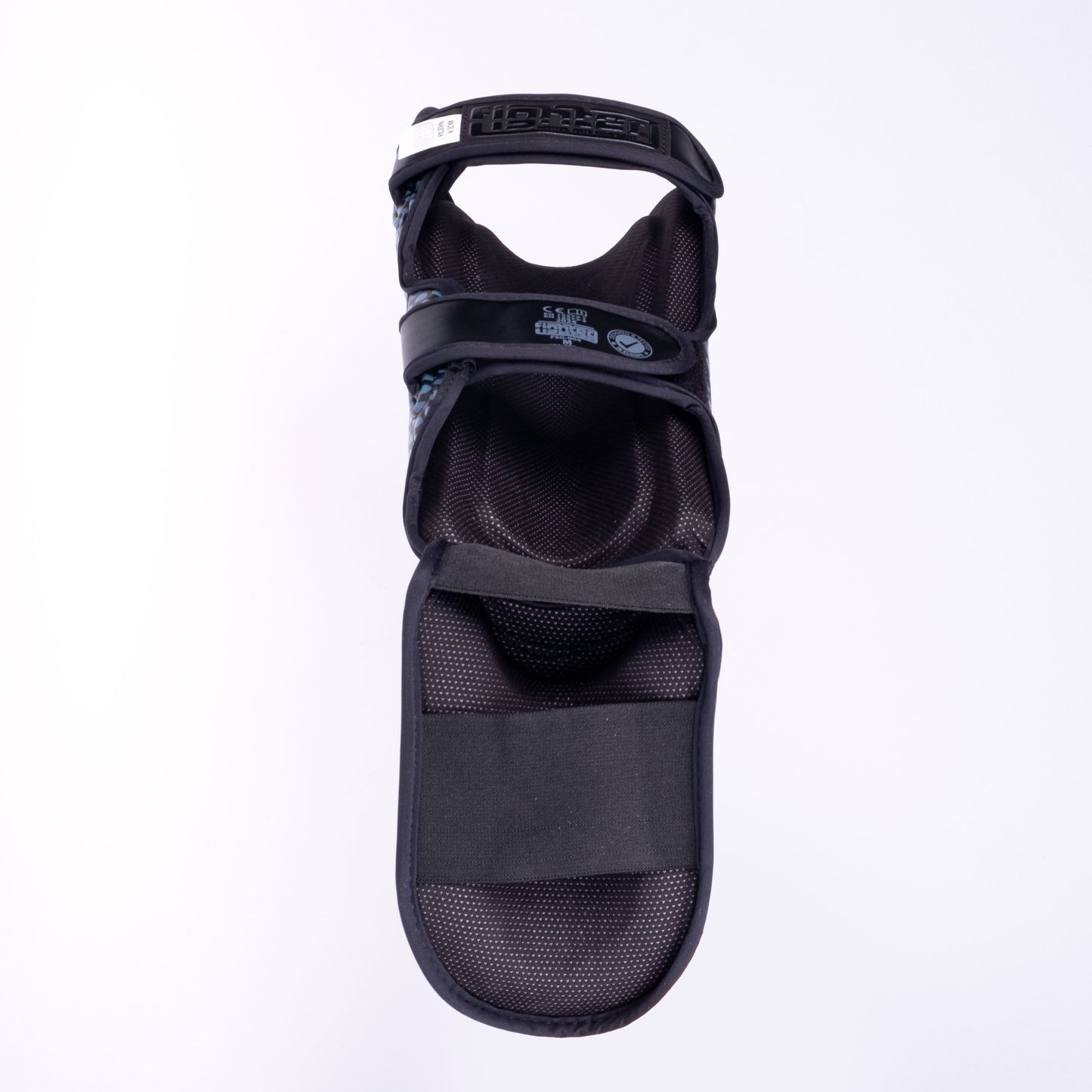 Protège-tibias Fighter Thai Ergo noir/gris/rouge - FSG-004ND1