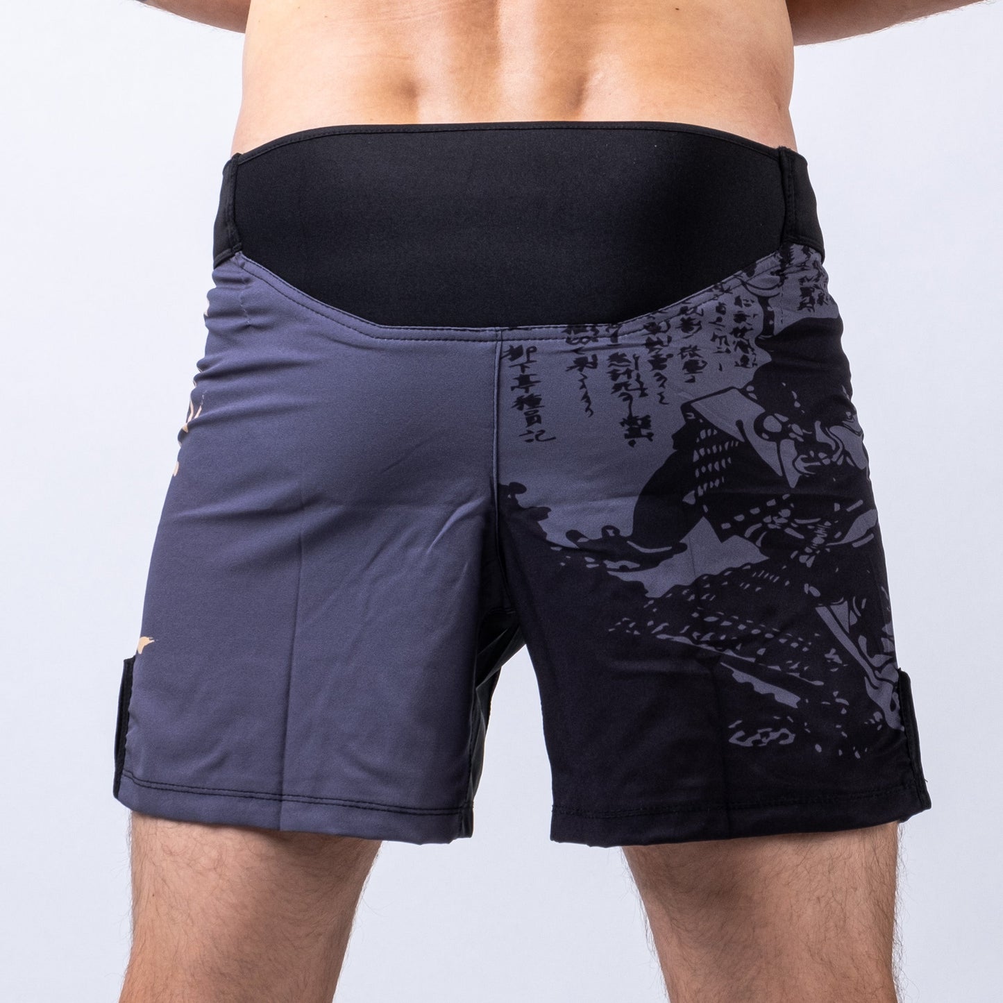 Short de combat MMA Samurai, noir/or - FSHM-SAM-01