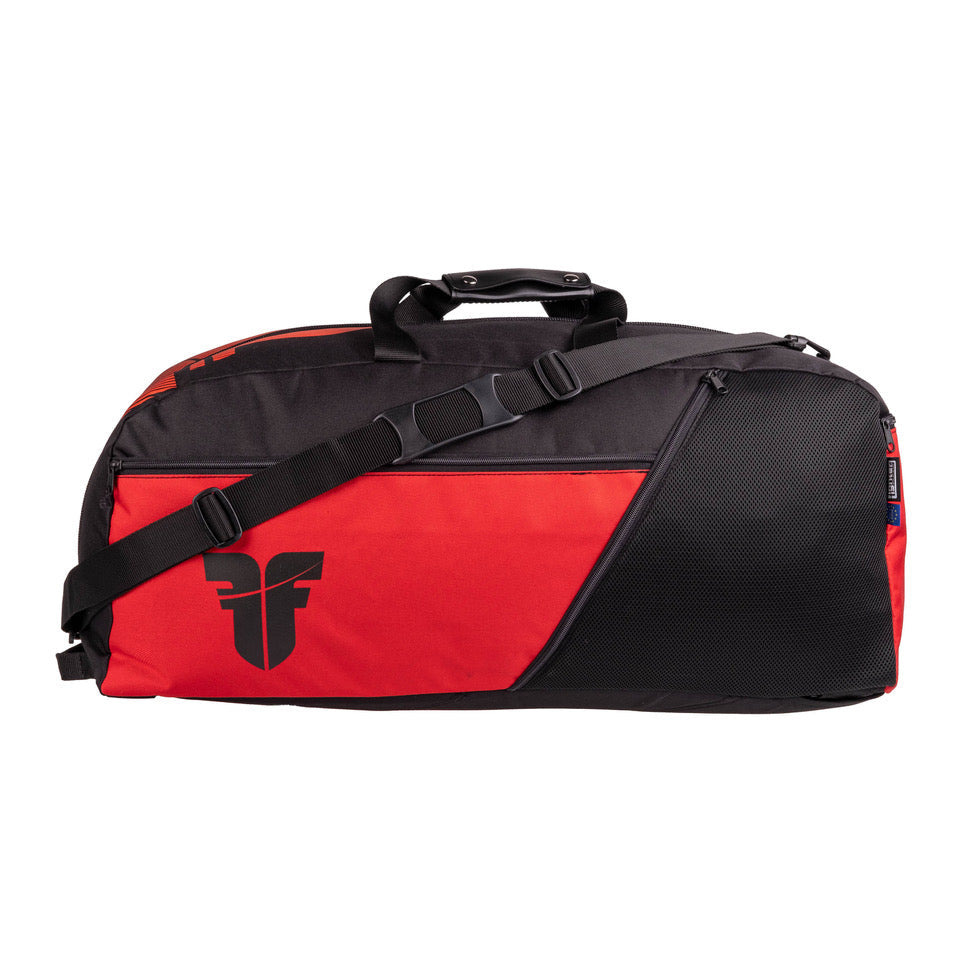 Sac de sport Fighter - Taille L - rouge/noir