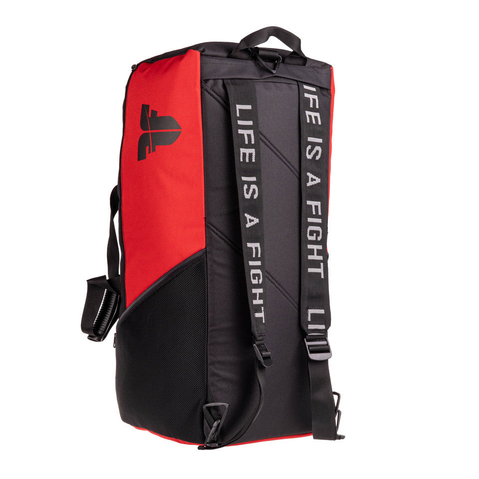 Sac de sport Fighter - Taille L - rouge/noir