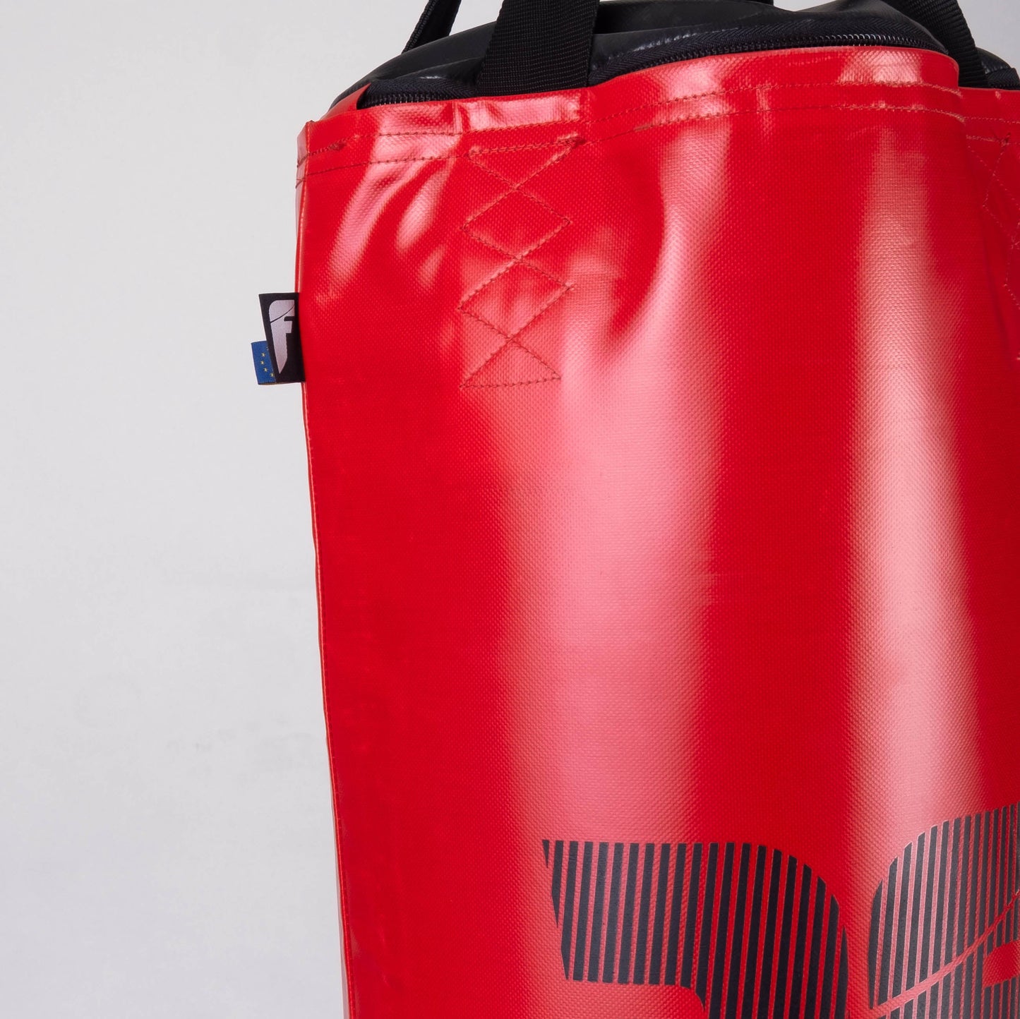 Sac de boxe d'extérieur Fighter 150 cm, diamètre 34 cm - rouge