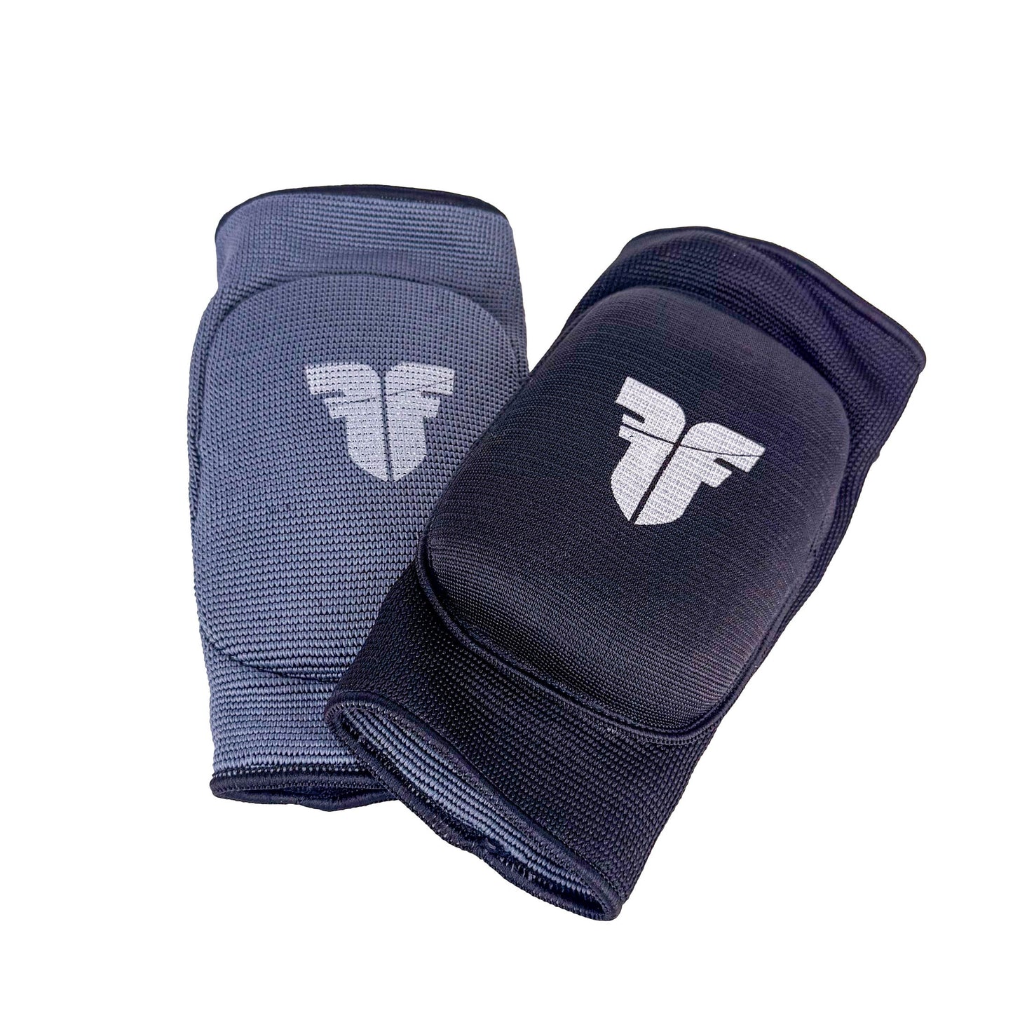 Coudières réversibles Fighter noir/gris - FKG-005BG