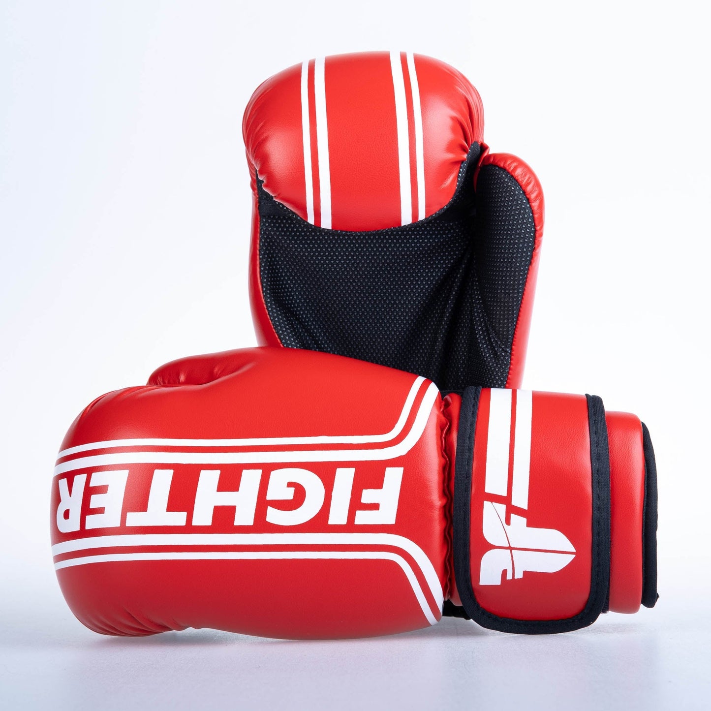 Gant Fighter Open Gloves Stripes - Édition SGP - rouge