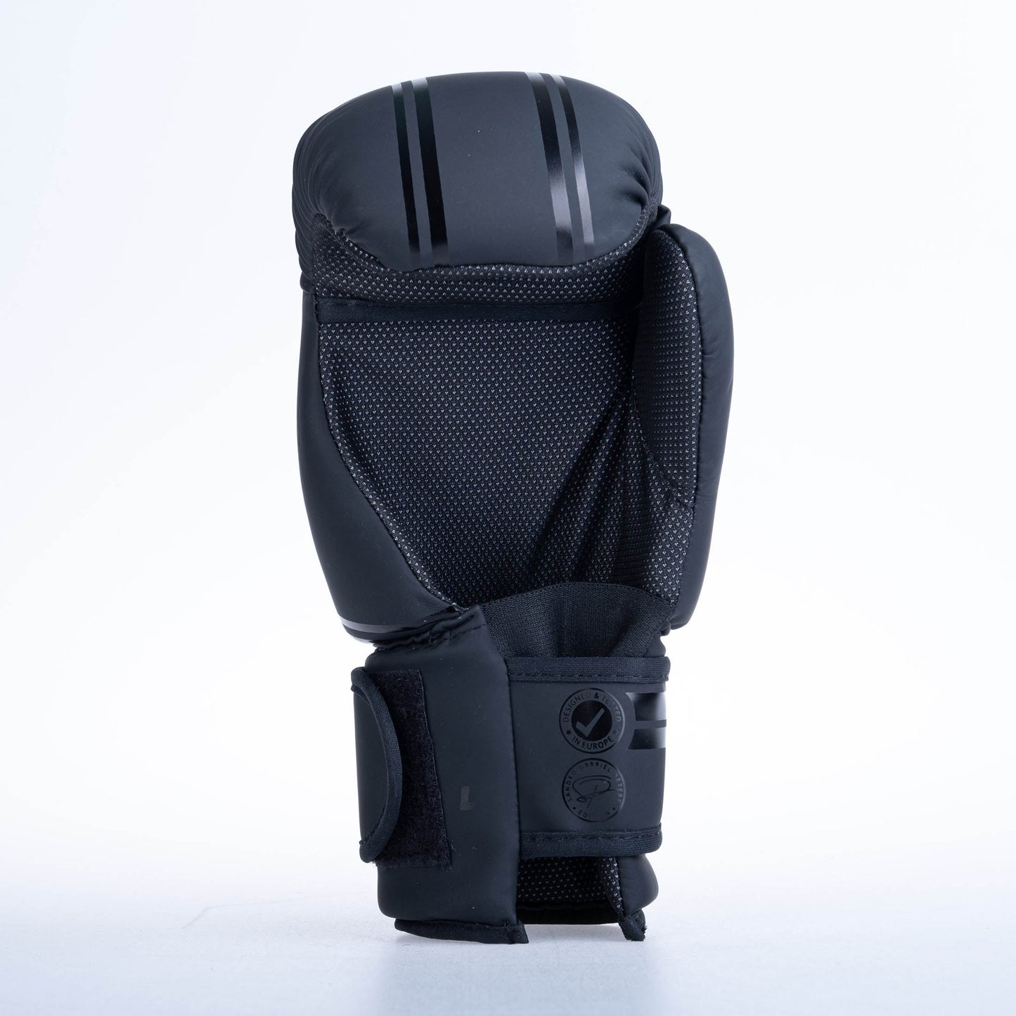 Gant Fighter Open Gloves Stripes - Édition SGP - noir