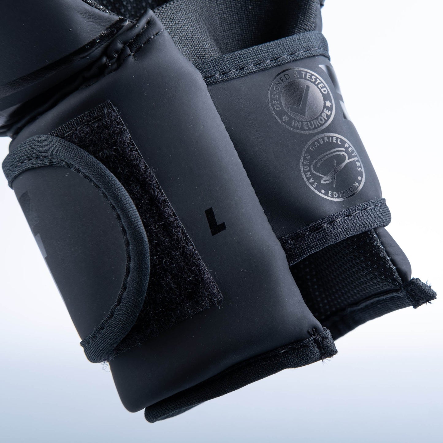 Gant Fighter Open Gloves Stripes - Édition SGP - noir