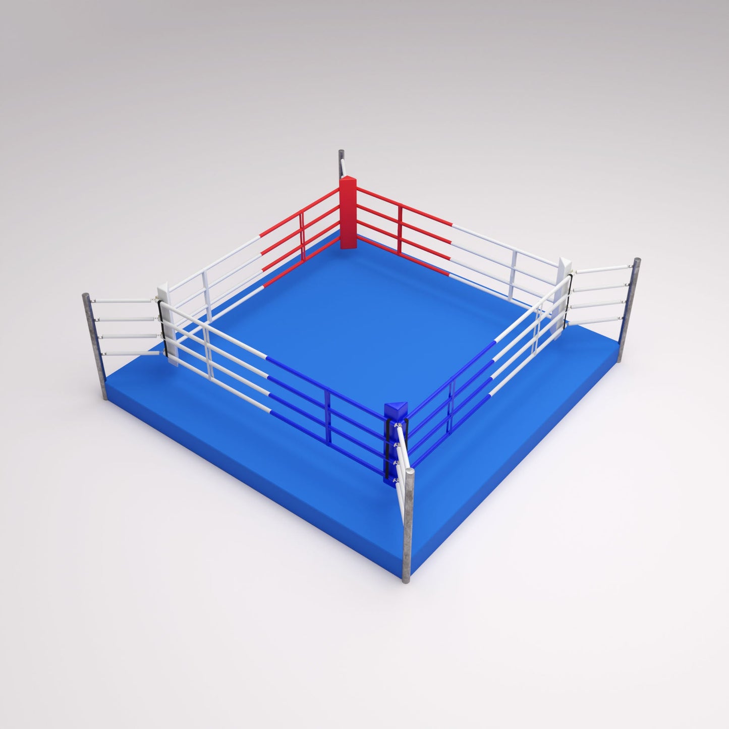 Ring de boxe d'entraînement FIGHTER Stage 0,3 m - 4 cordes, TBR-SM03