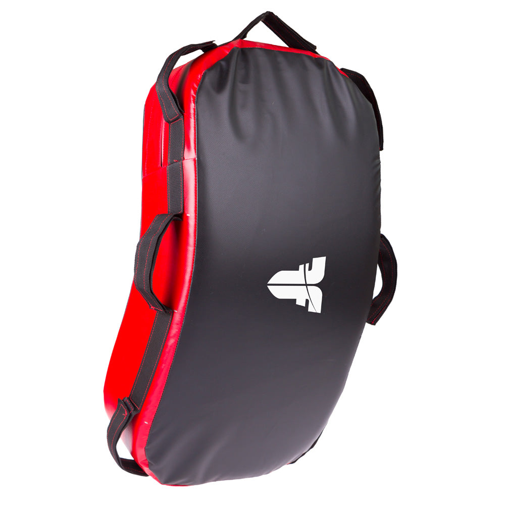 Bouclier de frappe réversible pour combattant - MULTI GRIP - noir/rouge, FKSH-11