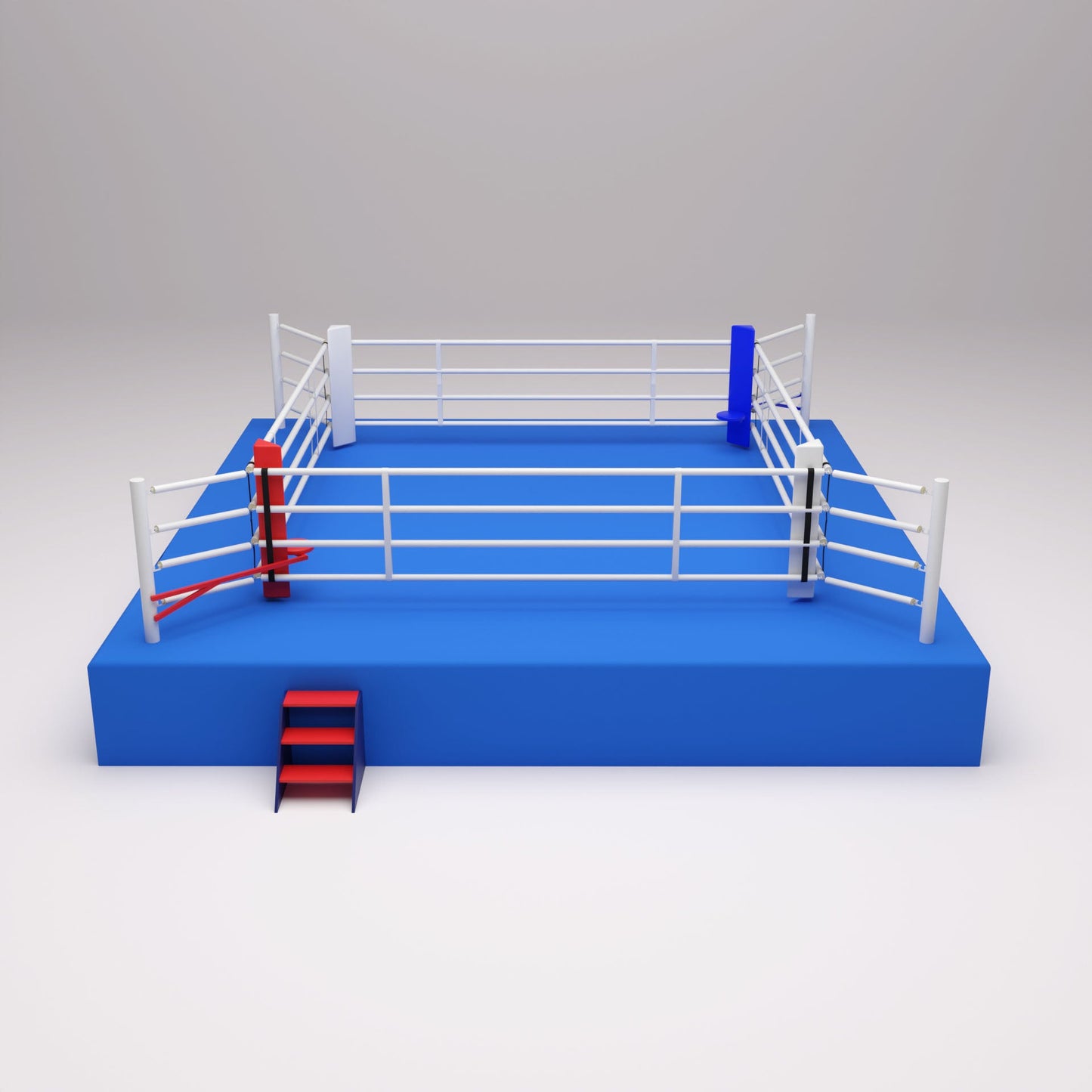 Ring de boxe 7,8 x 7,8 m selon les règles AIBA - BRCP75-4