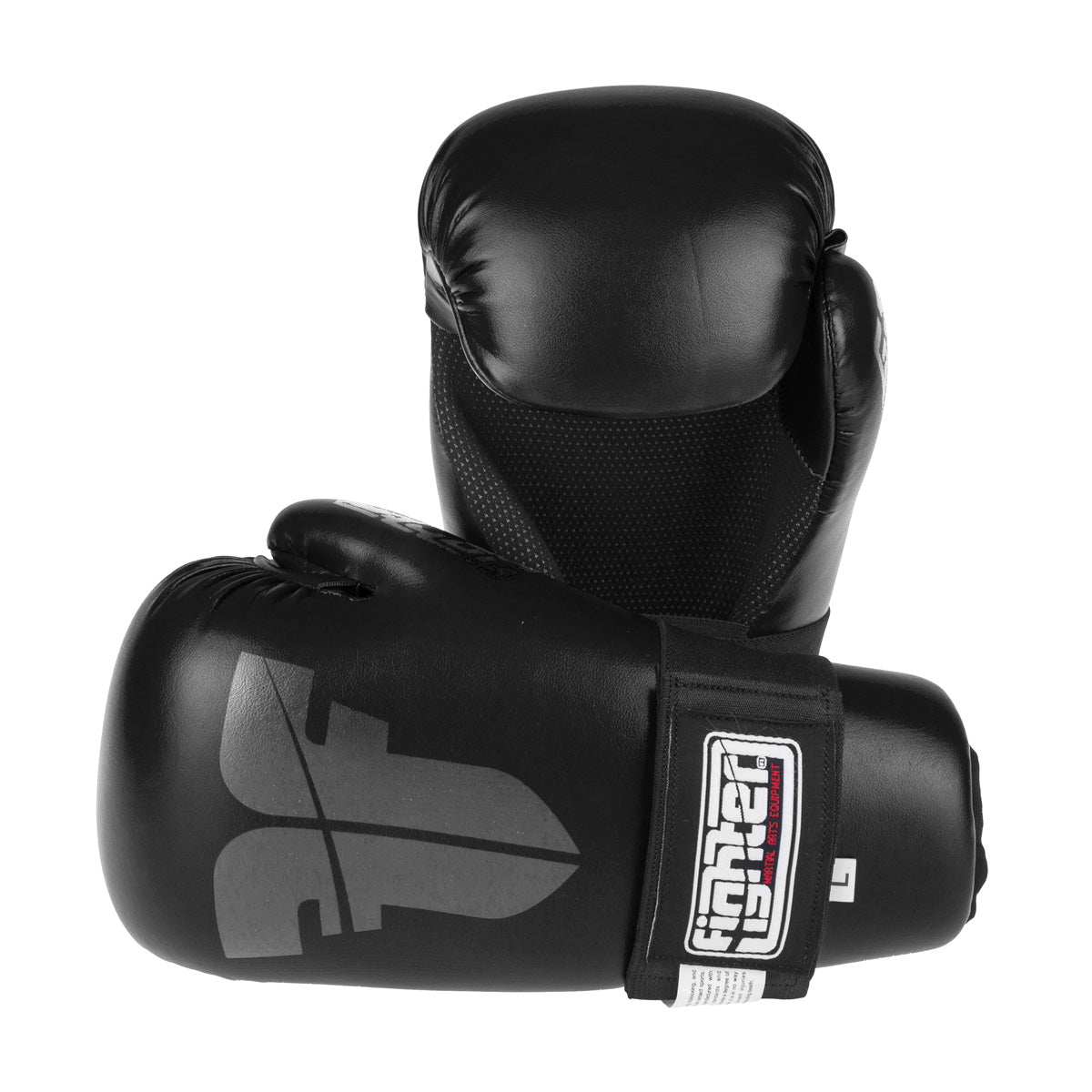 Gant Fighter Open Gloves Strap noir - FOG-001B