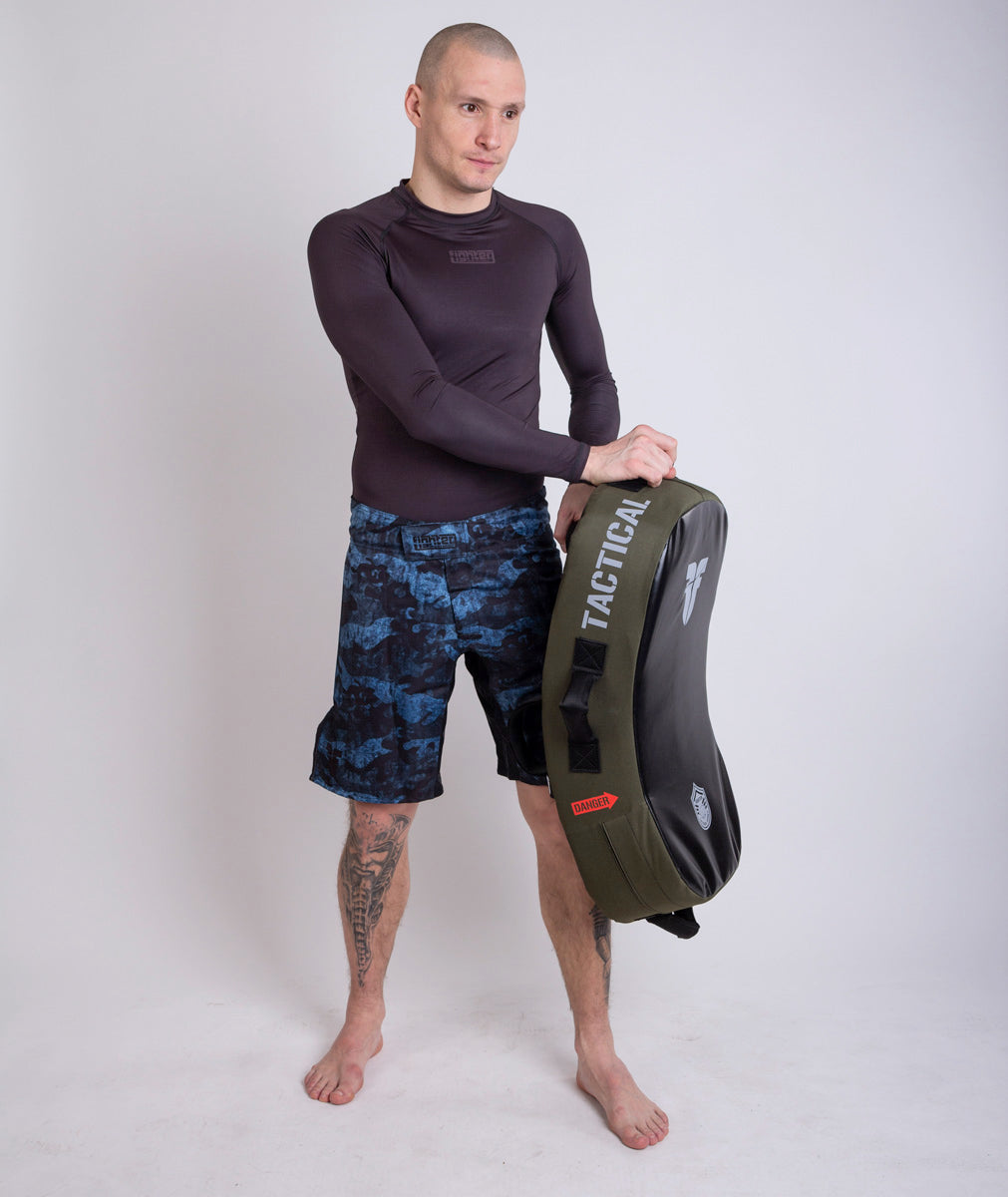 Bouclier de frappe Fighter MULTI GRIP "Série tactique" vert armée - FKSH-15
