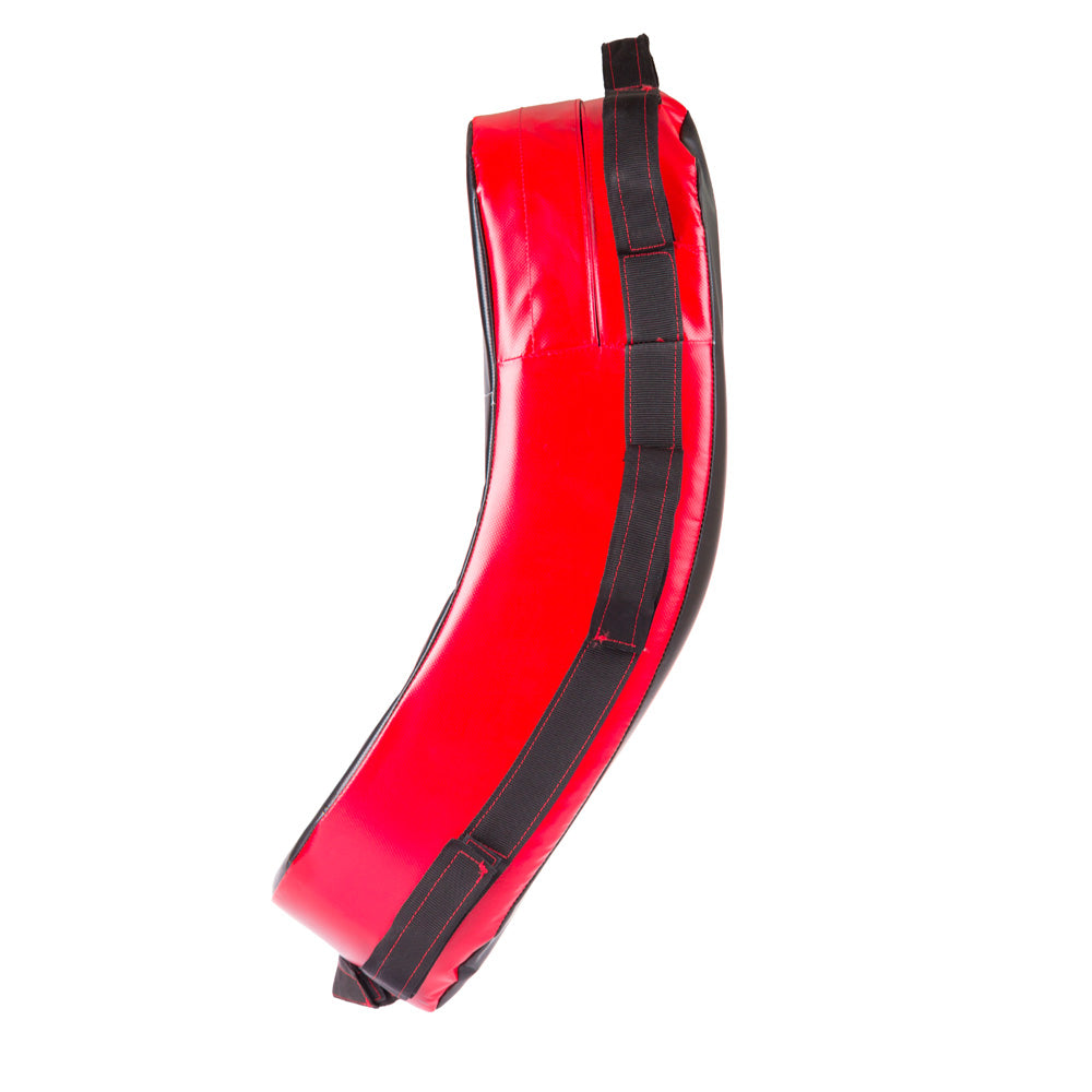 Bouclier de frappe réversible pour combattant - MULTI GRIP - noir/rouge, FKSH-11