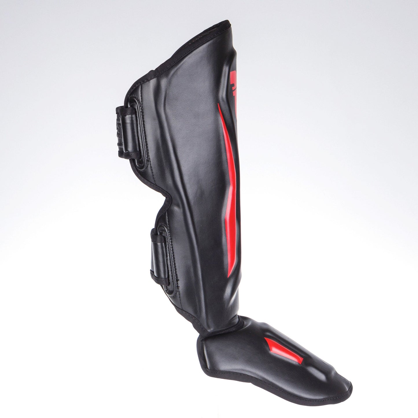 Protège-tibias Fighter Thai Ergo noir/rouge - FSG-004BR