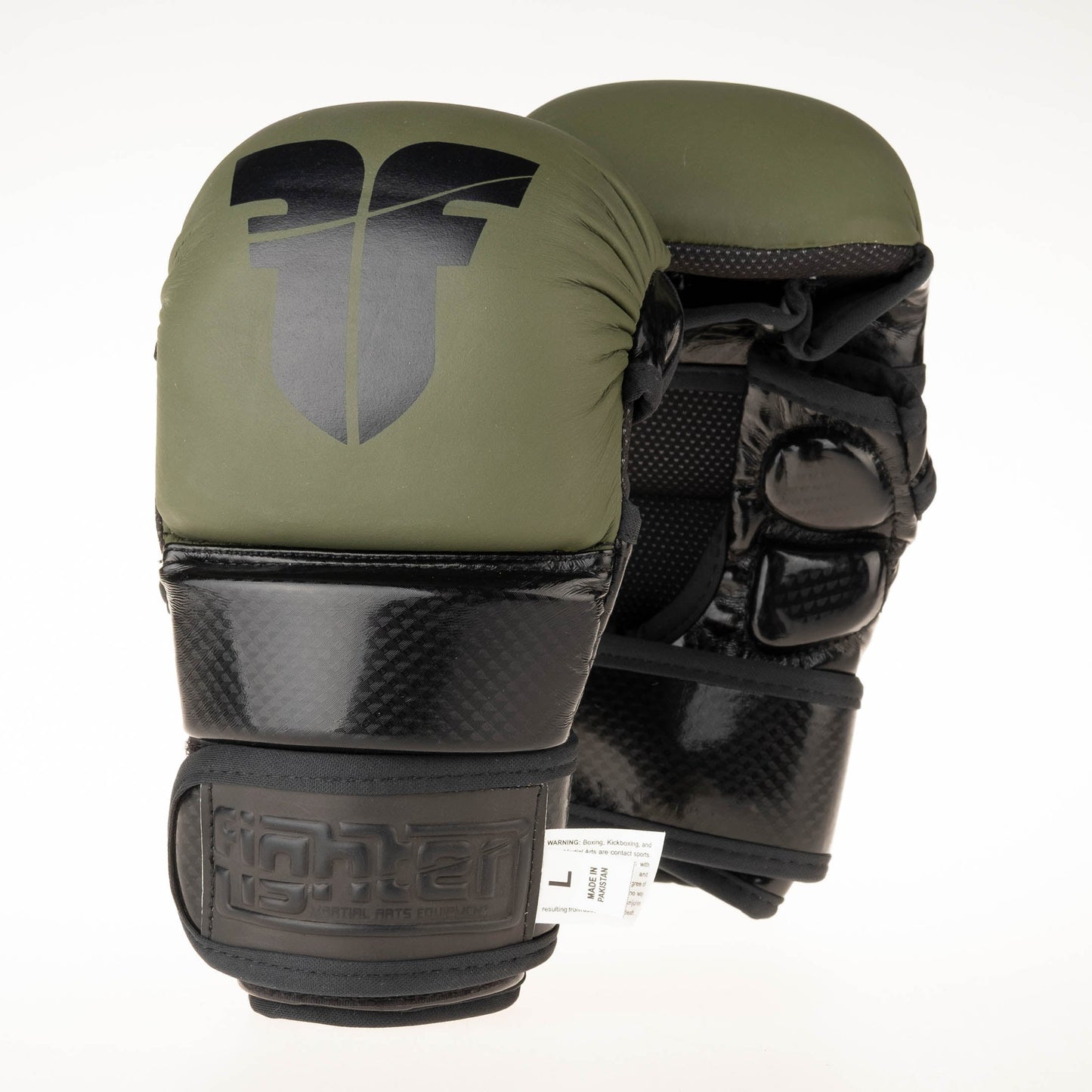 Gants d'entraînement MMA Fighter - kaki, FMG-001KB