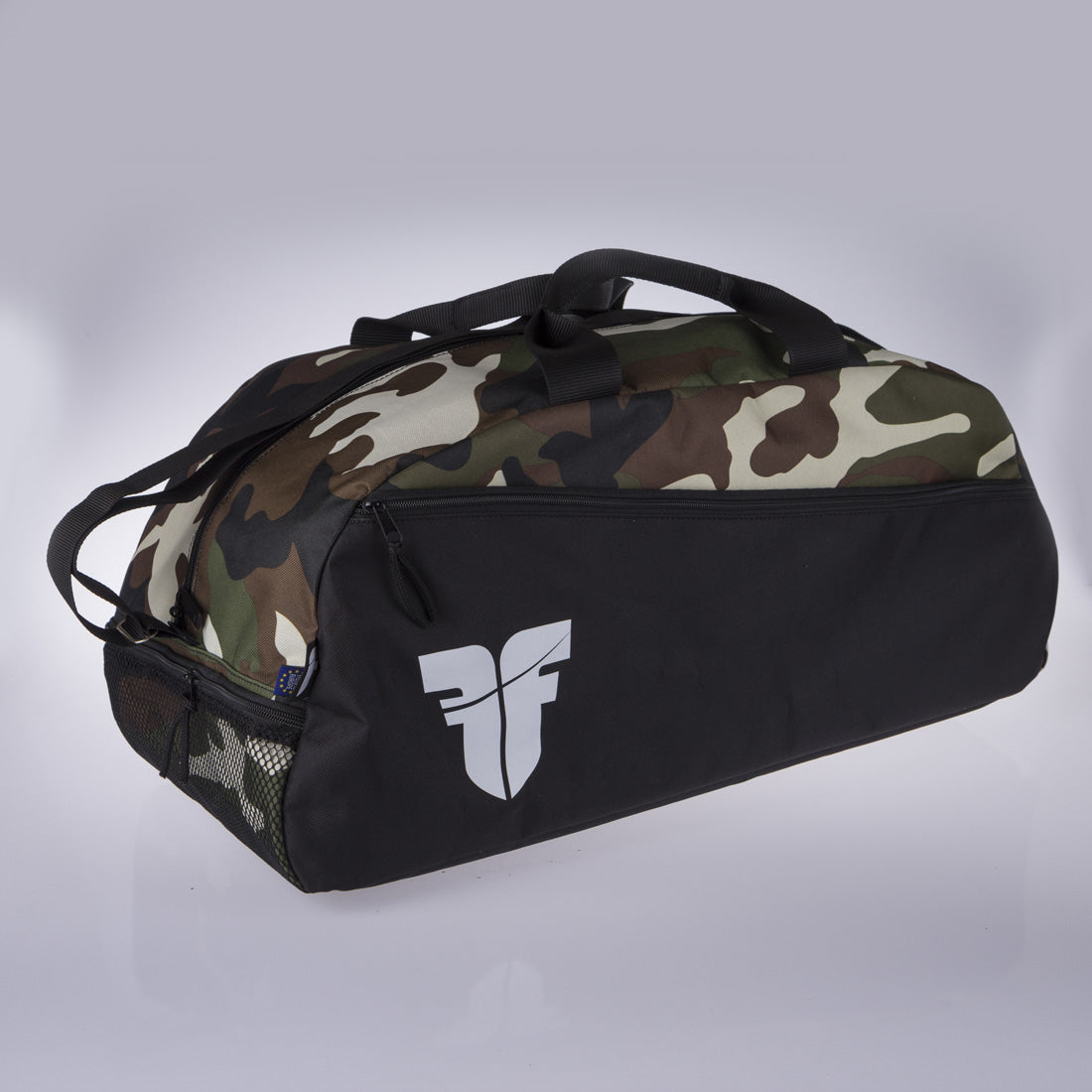 Sac de sport Fighter GYM - noir/camouflage, FTG-01